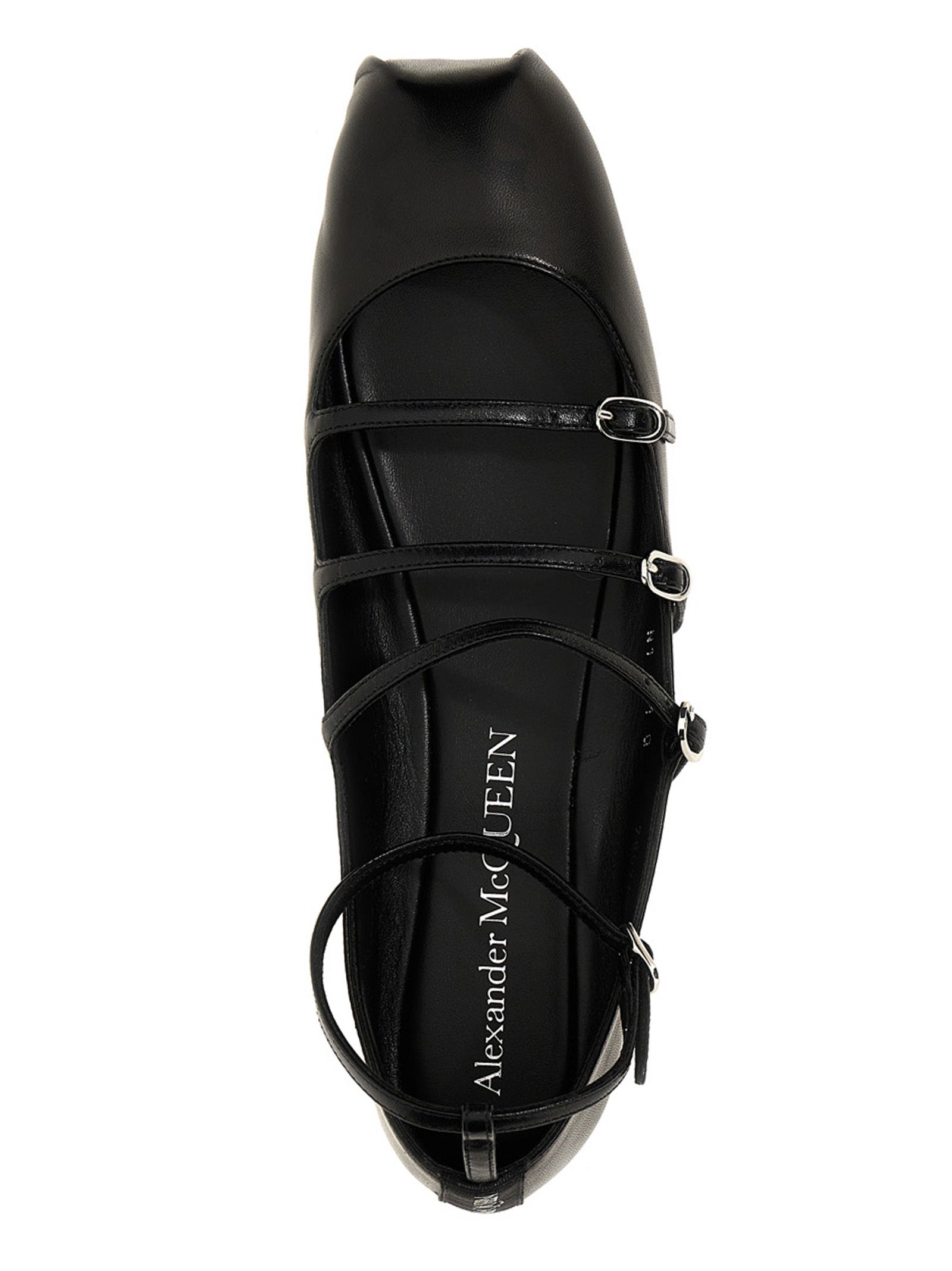 Calfskin Ballet Women's Flats - Alexander McQueen - Modalova