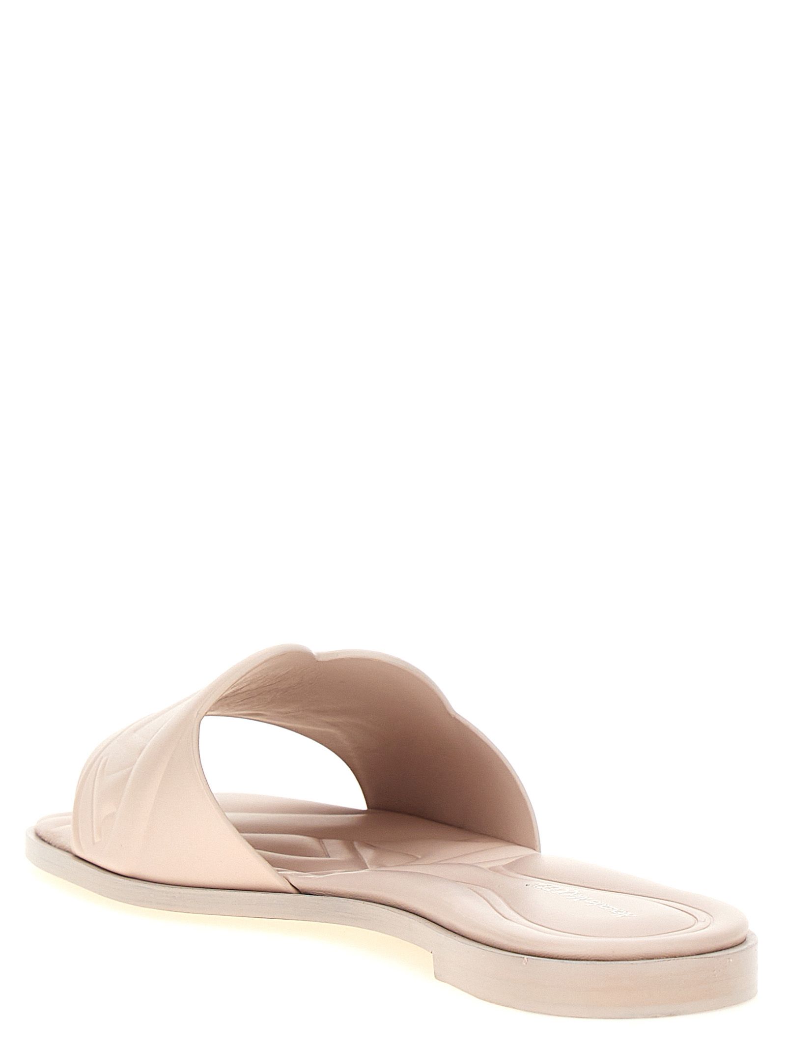 Calfskin Women's Slides - Alexander McQueen - Modalova