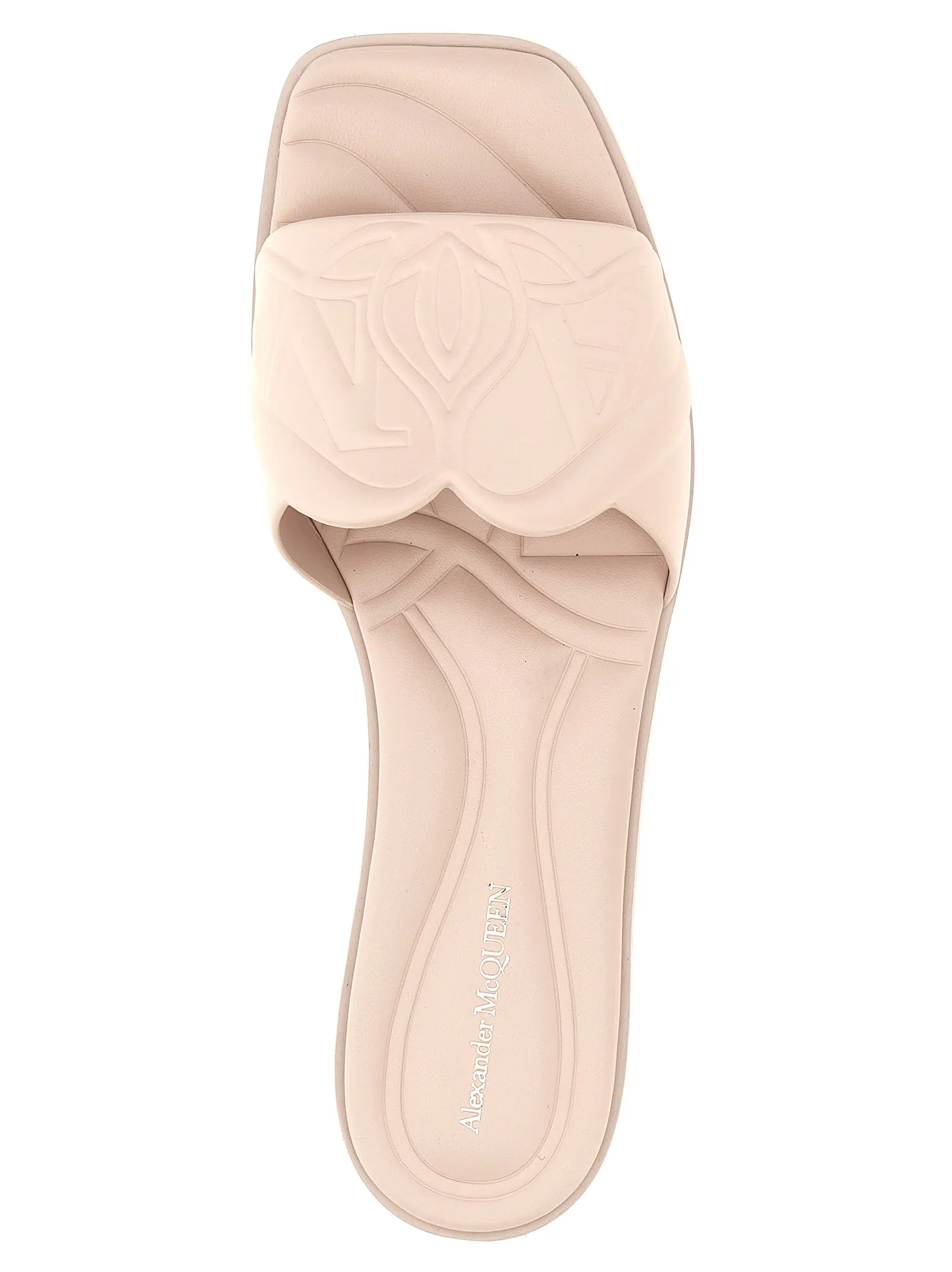Calfskin Women's Slides - Alexander McQueen - Modalova