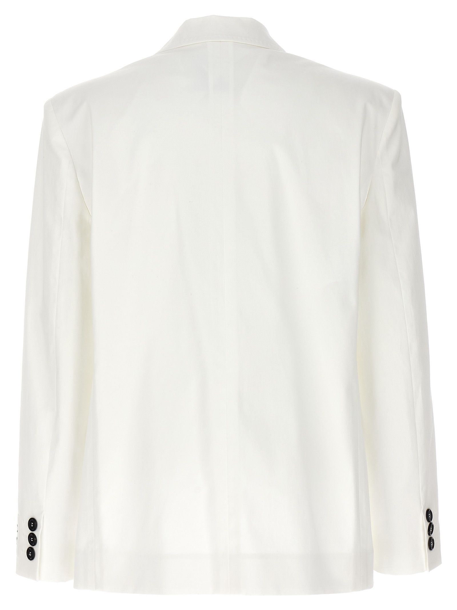 Cotton Women's Blazer - Moschino - Modalova
