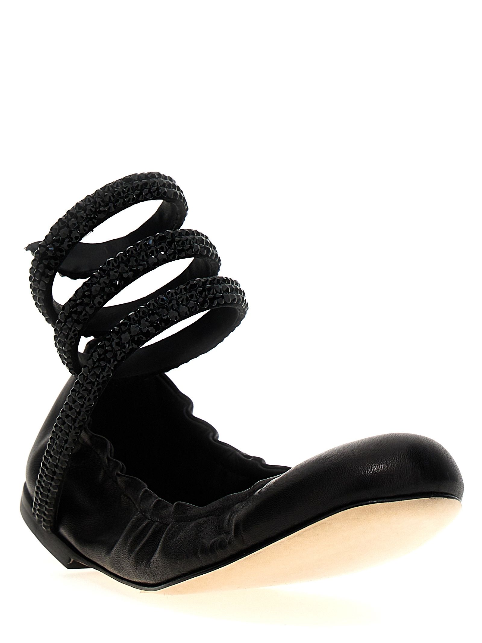 Lamb Leather Ballet Women's Flats - RENE CAOVILLA - Modalova