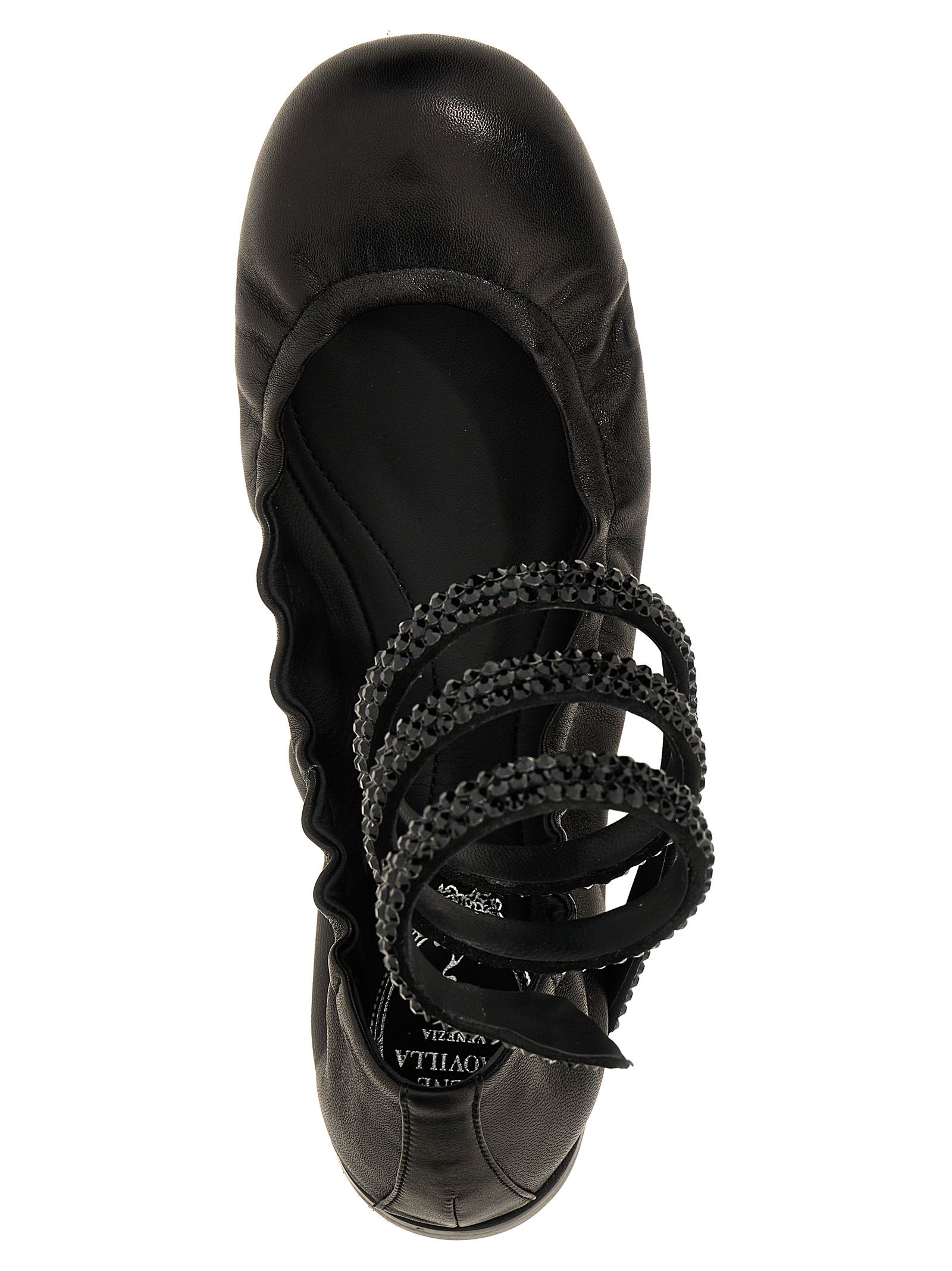 Lamb Leather Ballet Women's Flats - RENE CAOVILLA - Modalova