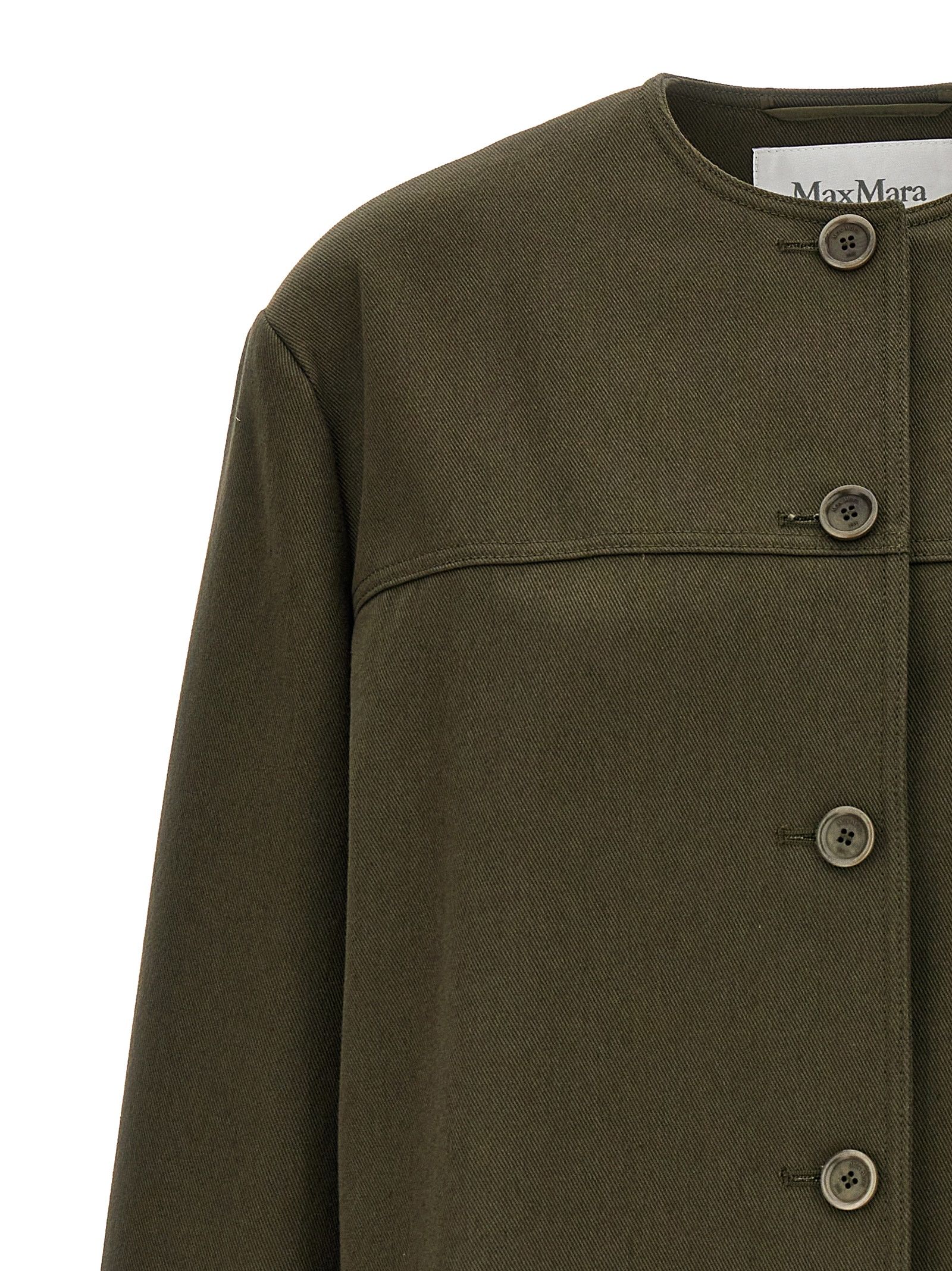 Cotton Full-Length Women's Jacket - Max Mara - Modalova
