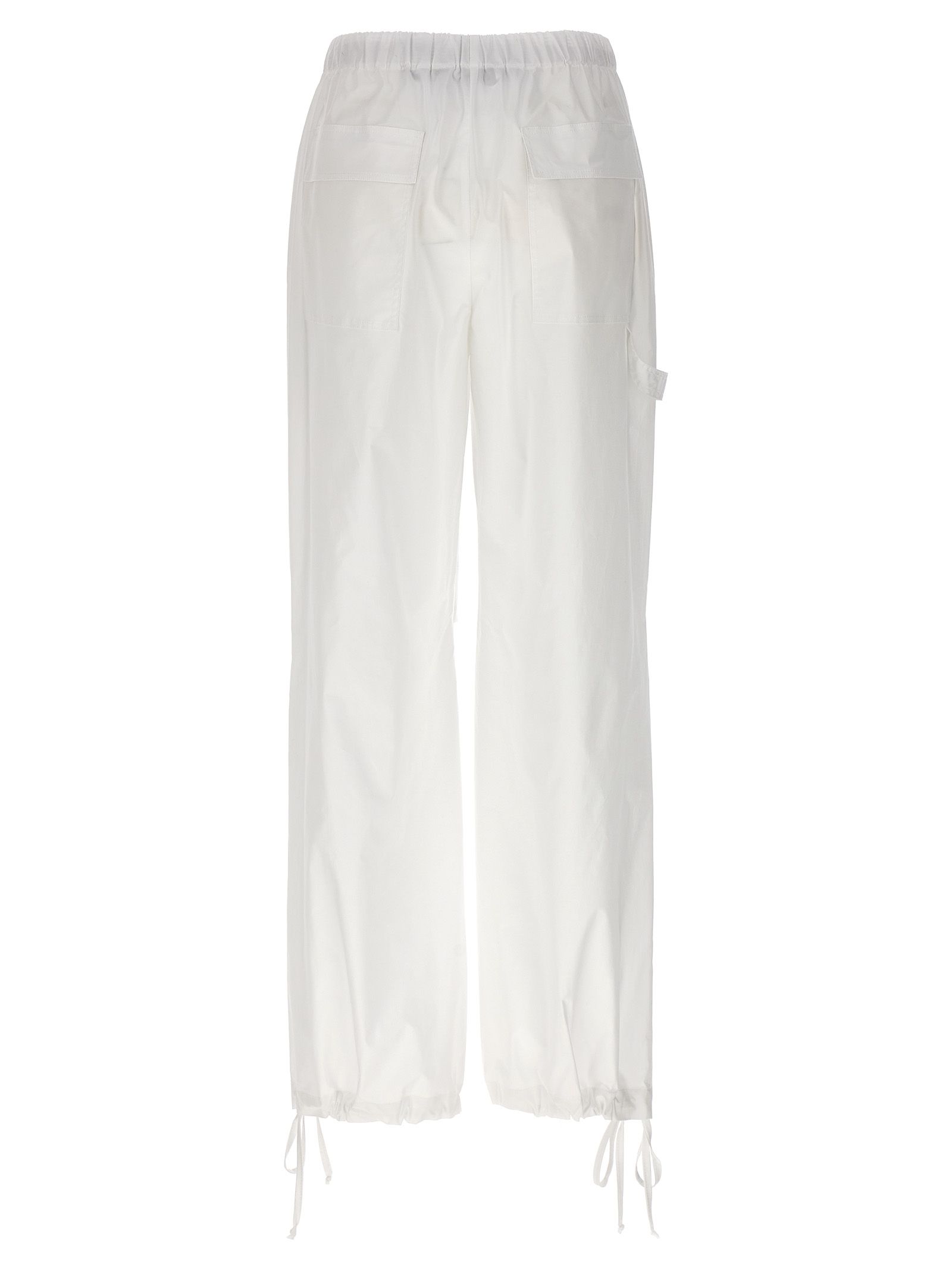 Cotton Cargo Women's Pants - NUDE - Modalova