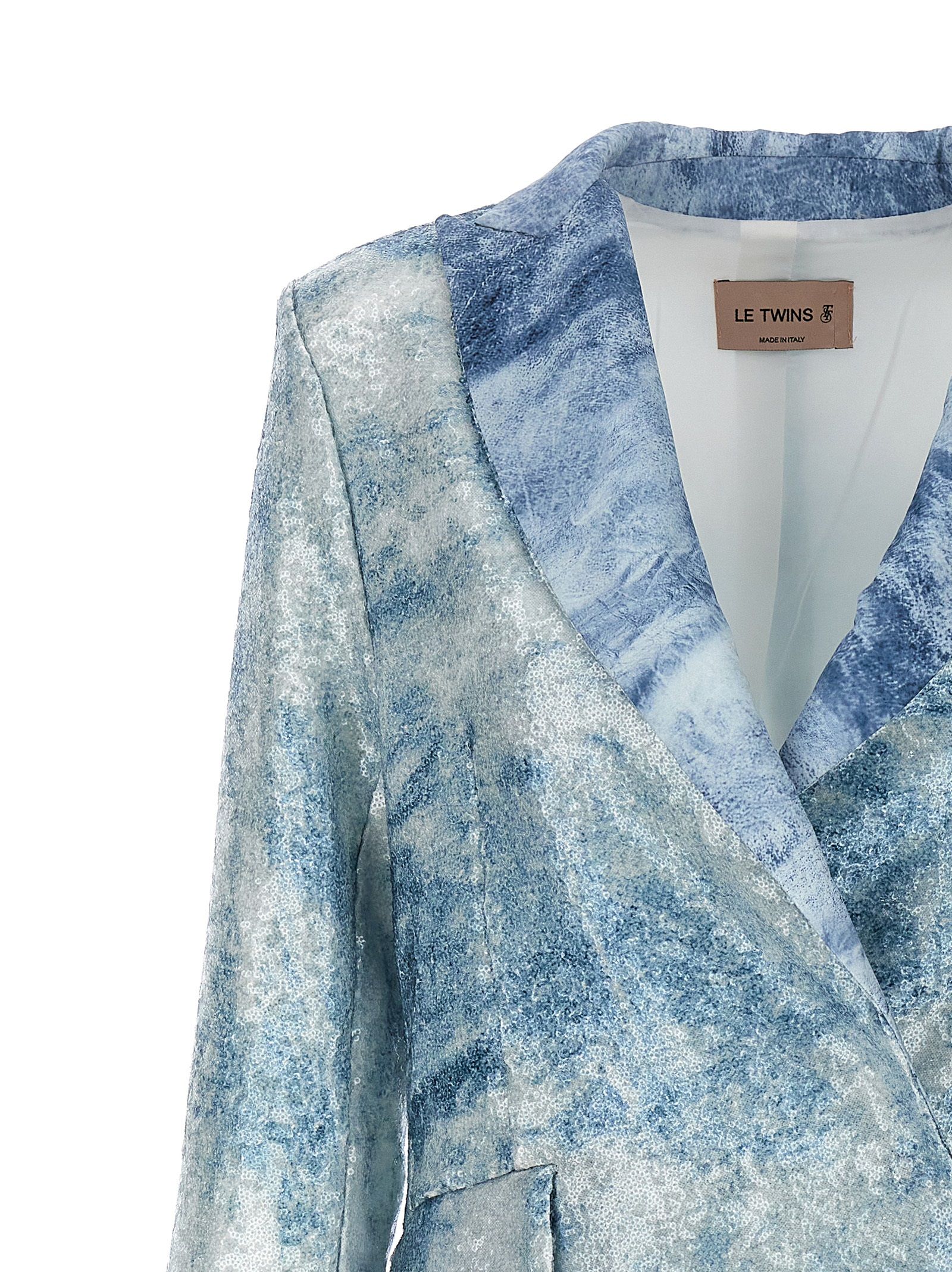 Polyester Women's Blazer - LE TWINS - Modalova