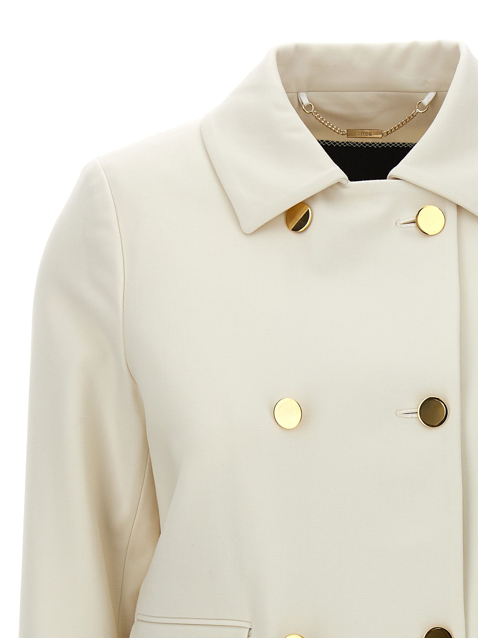 Virgin Wool Full-Length Women's Jacket - Kiton - Modalova