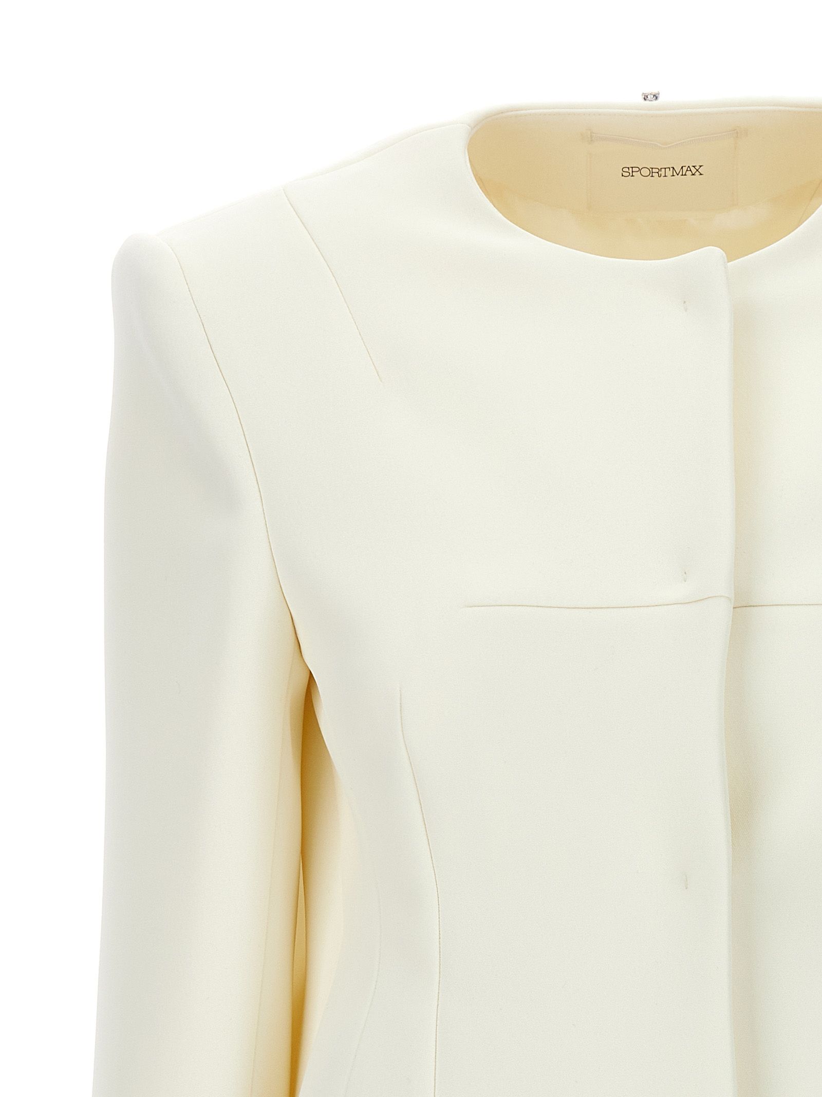 Polyester Full-Length Women's Jacket - Sportmax - Modalova