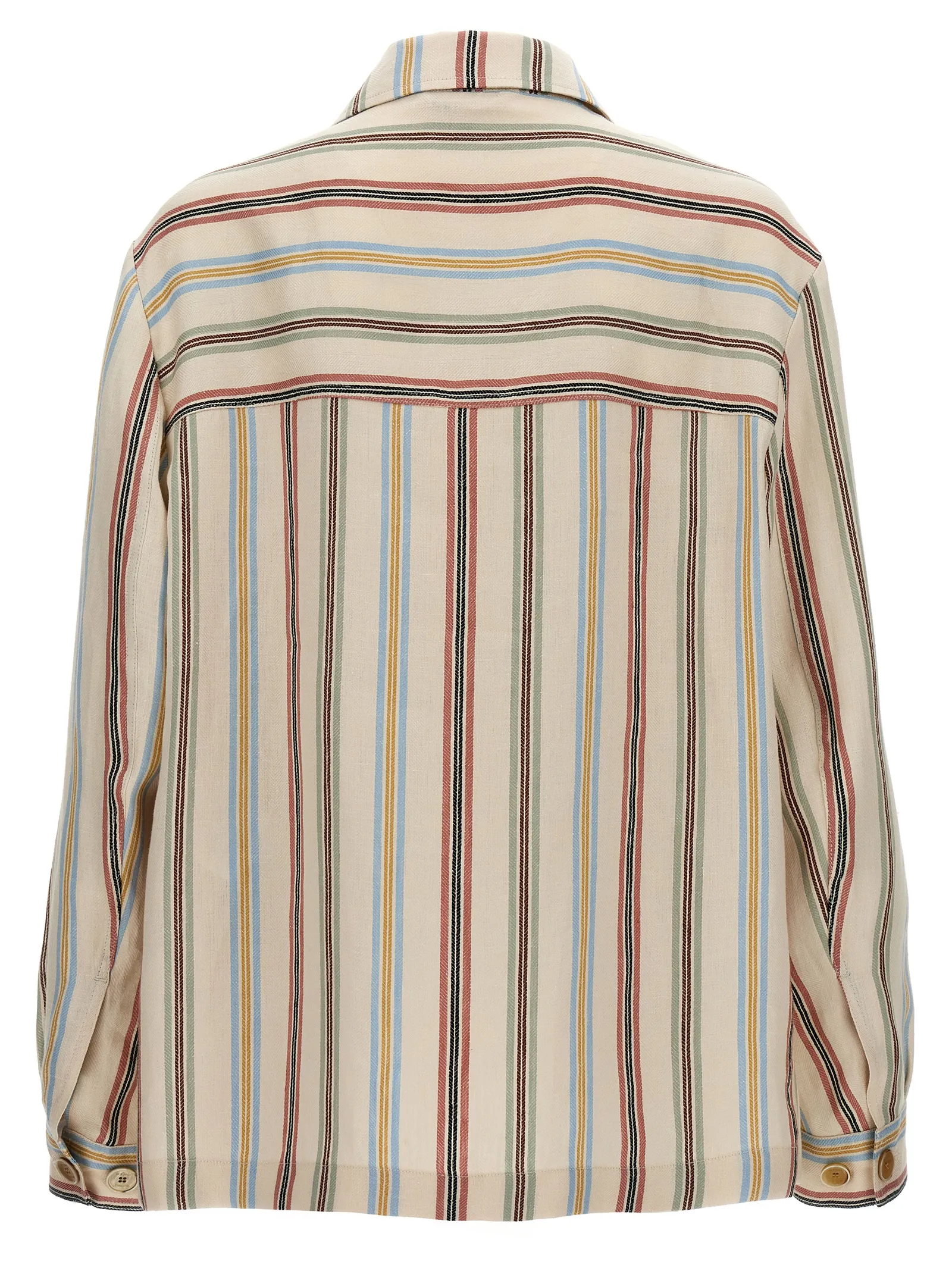 Etro Multicolor Linen Men's Blouse - Etro - Modalova