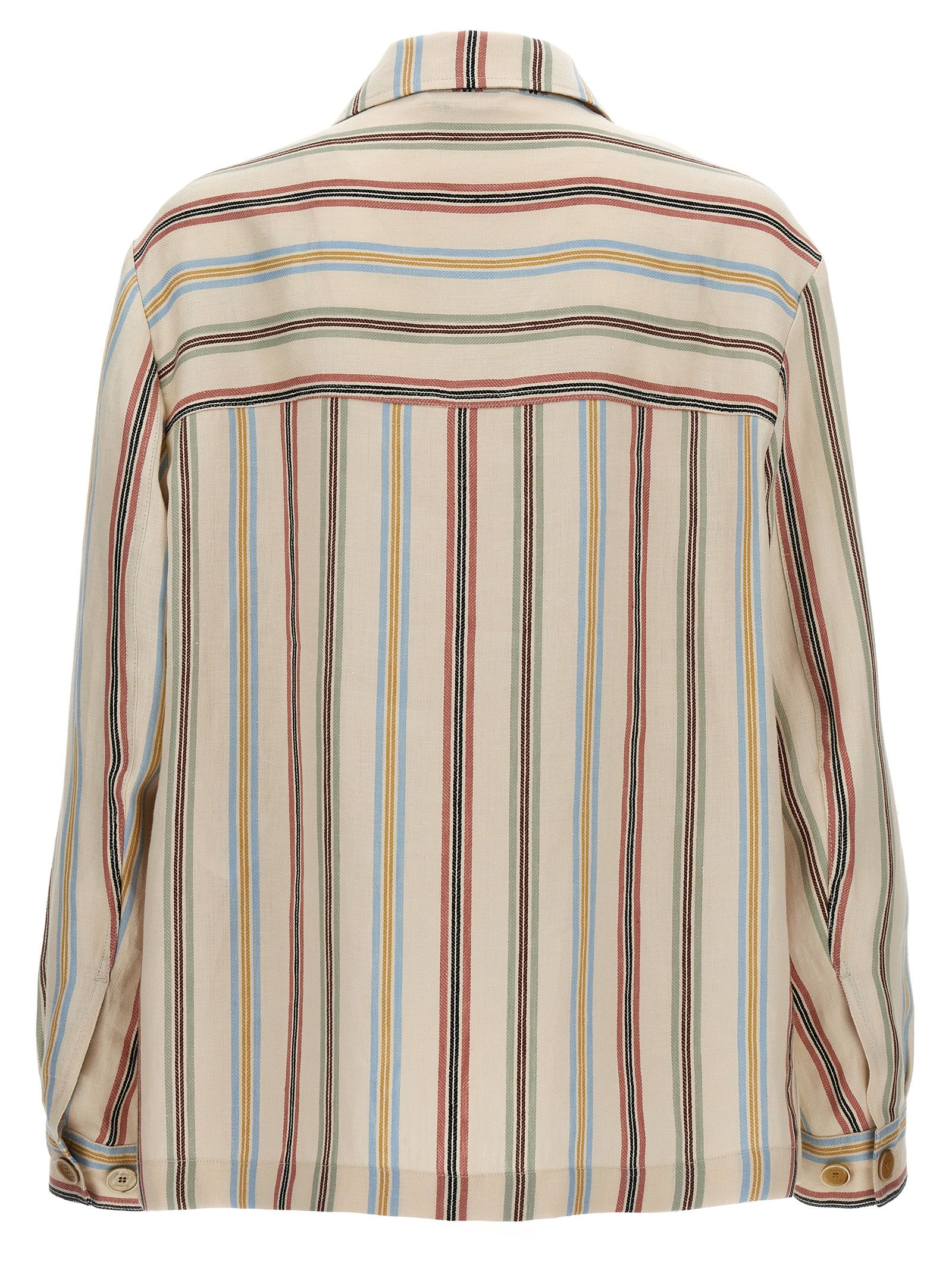 Etro Multicolor Linen Men's Blouse - Etro - Modalova