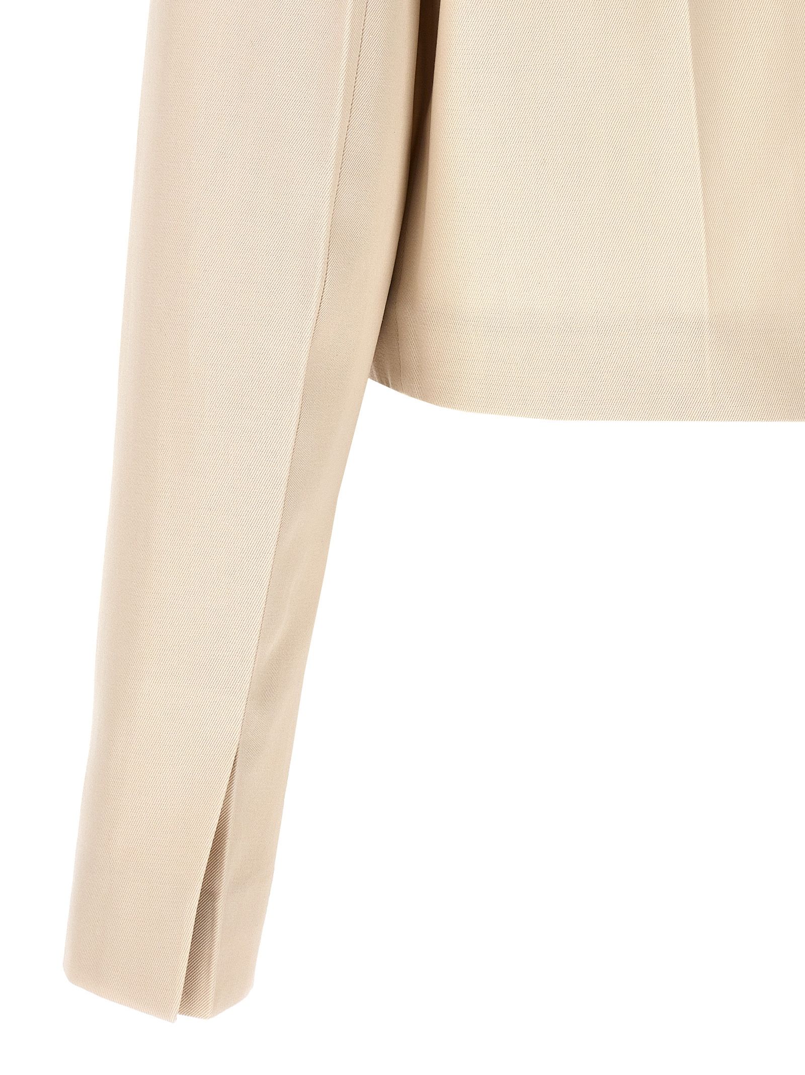 Wool Full-Length Women's Jacket - Fendi - Modalova