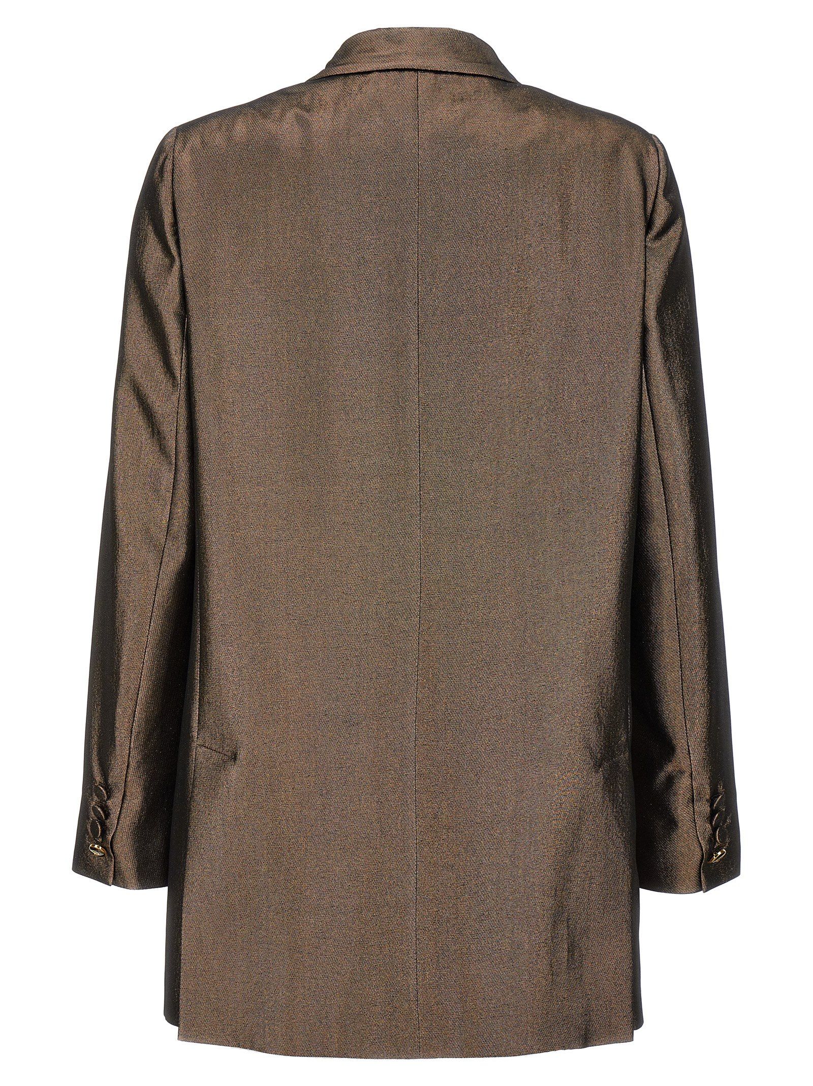 Max Mara Brown Silk Women's Blazer - Max Mara - Modalova