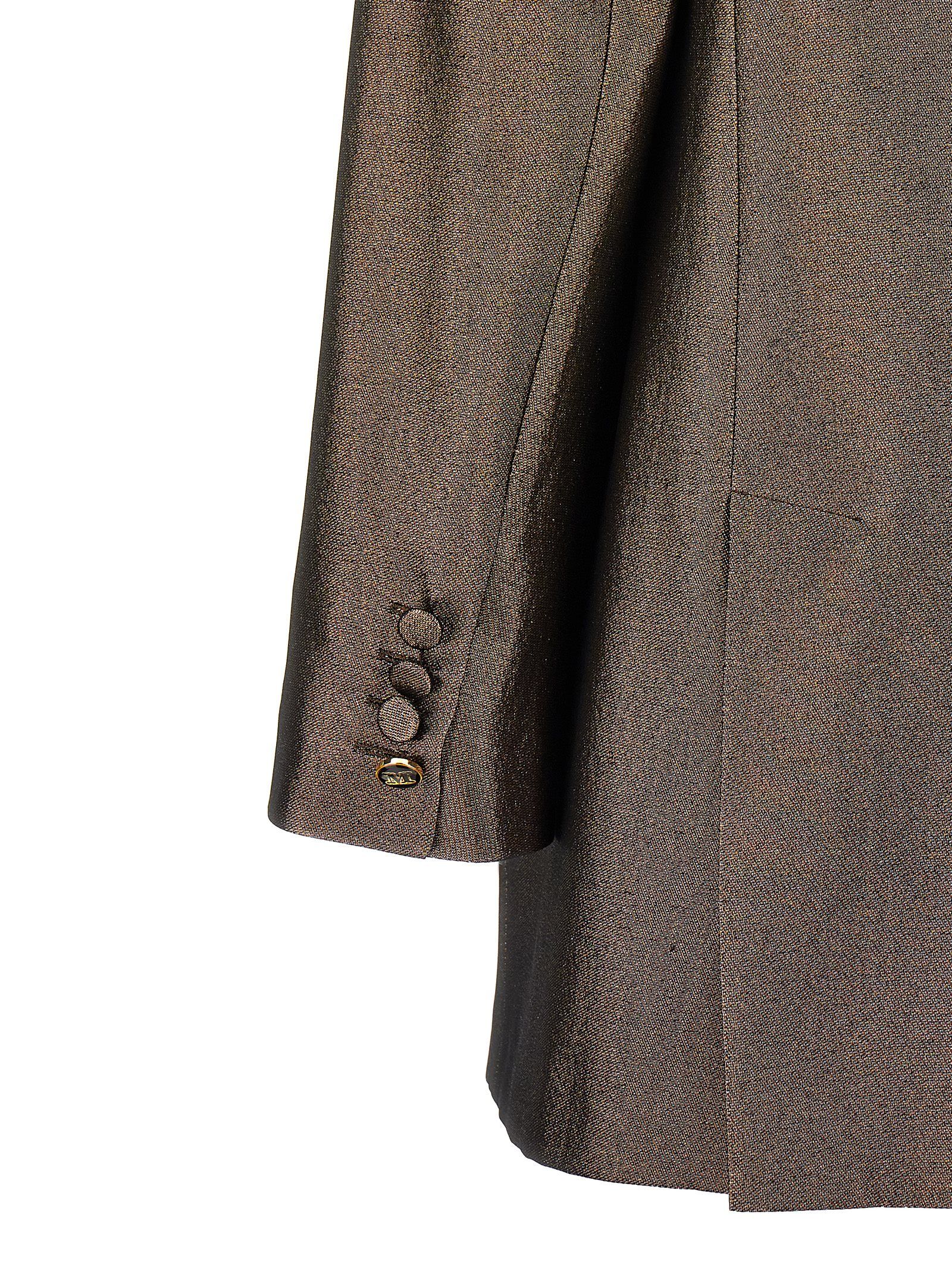 Max Mara Brown Silk Women's Blazer - Max Mara - Modalova
