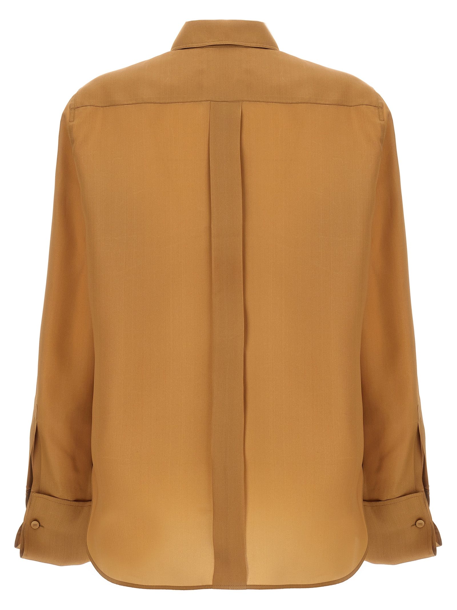 Max Mara Beige Silk Women's Blouse - Max Mara - Modalova