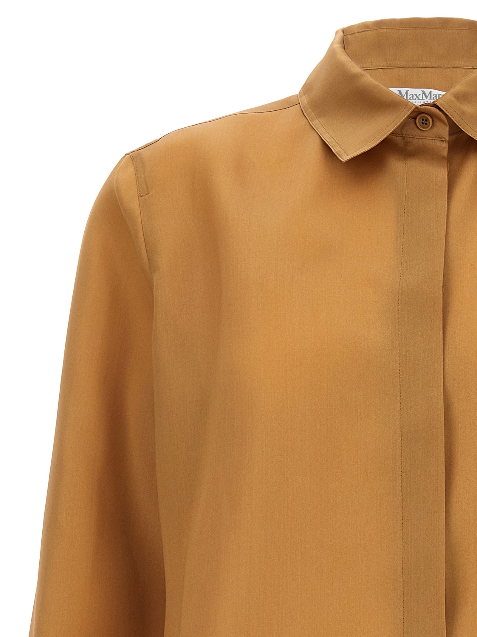 Max Mara Beige Silk Women's Blouse - Max Mara - Modalova