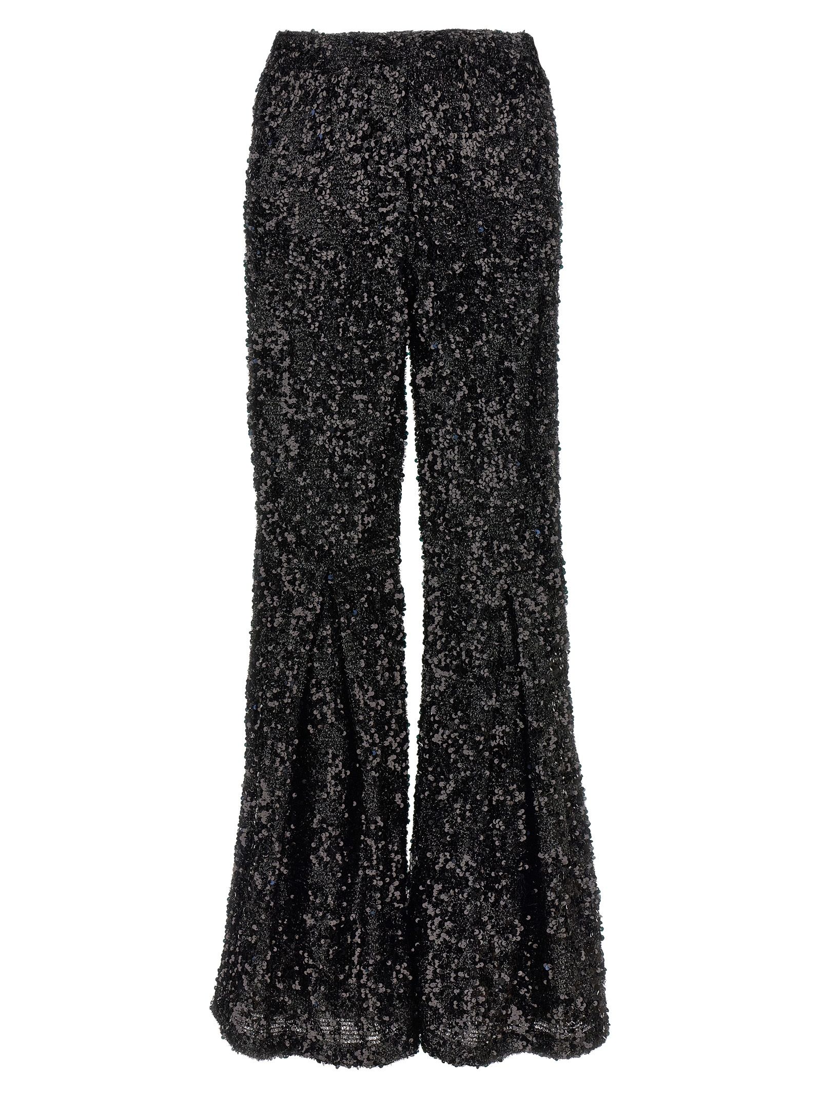 Polyester Flared Women's Pants - LE TWINS - Modalova