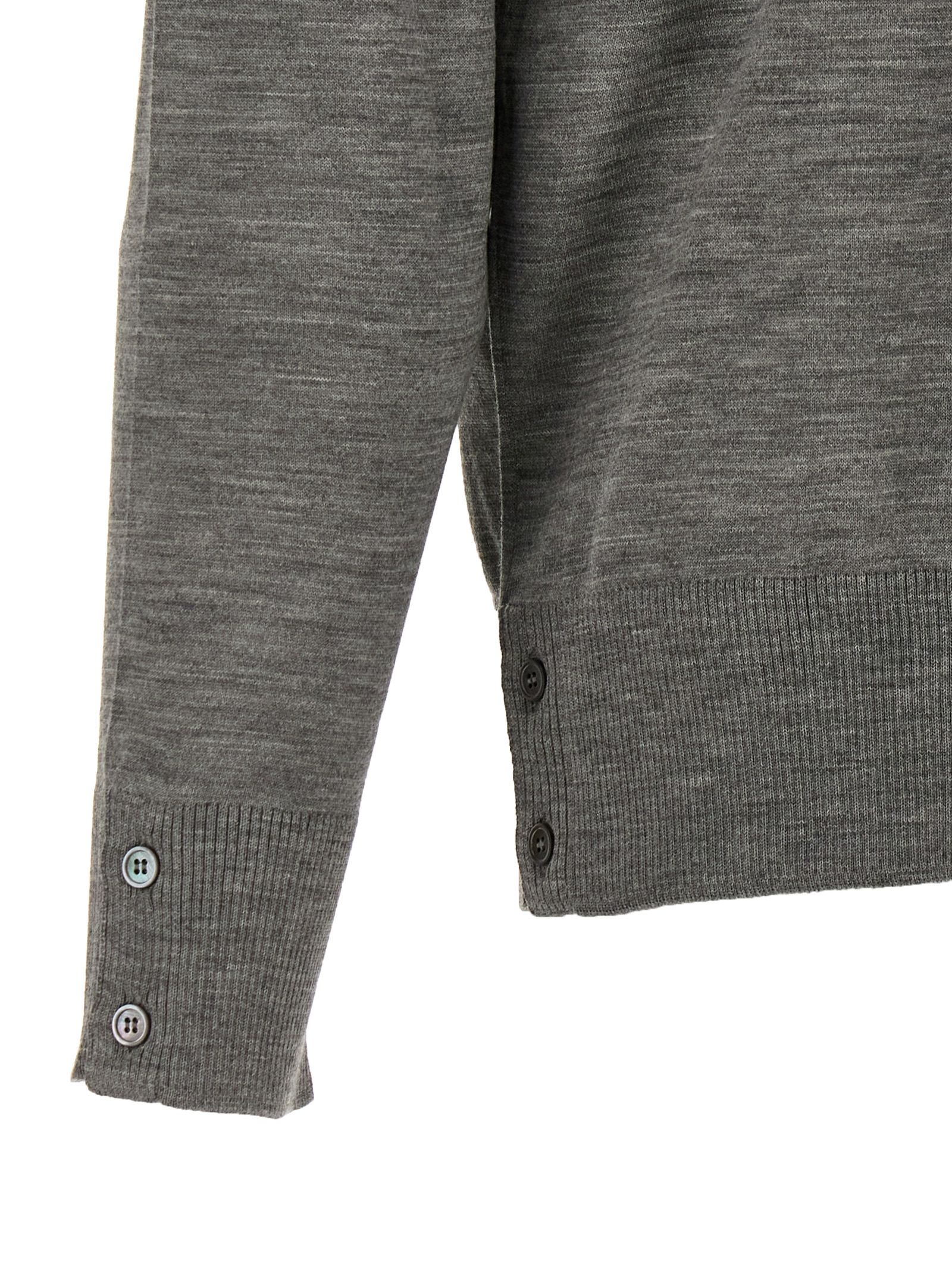 Virgin Wool Men's Cardigan - Thom Browne - Modalova