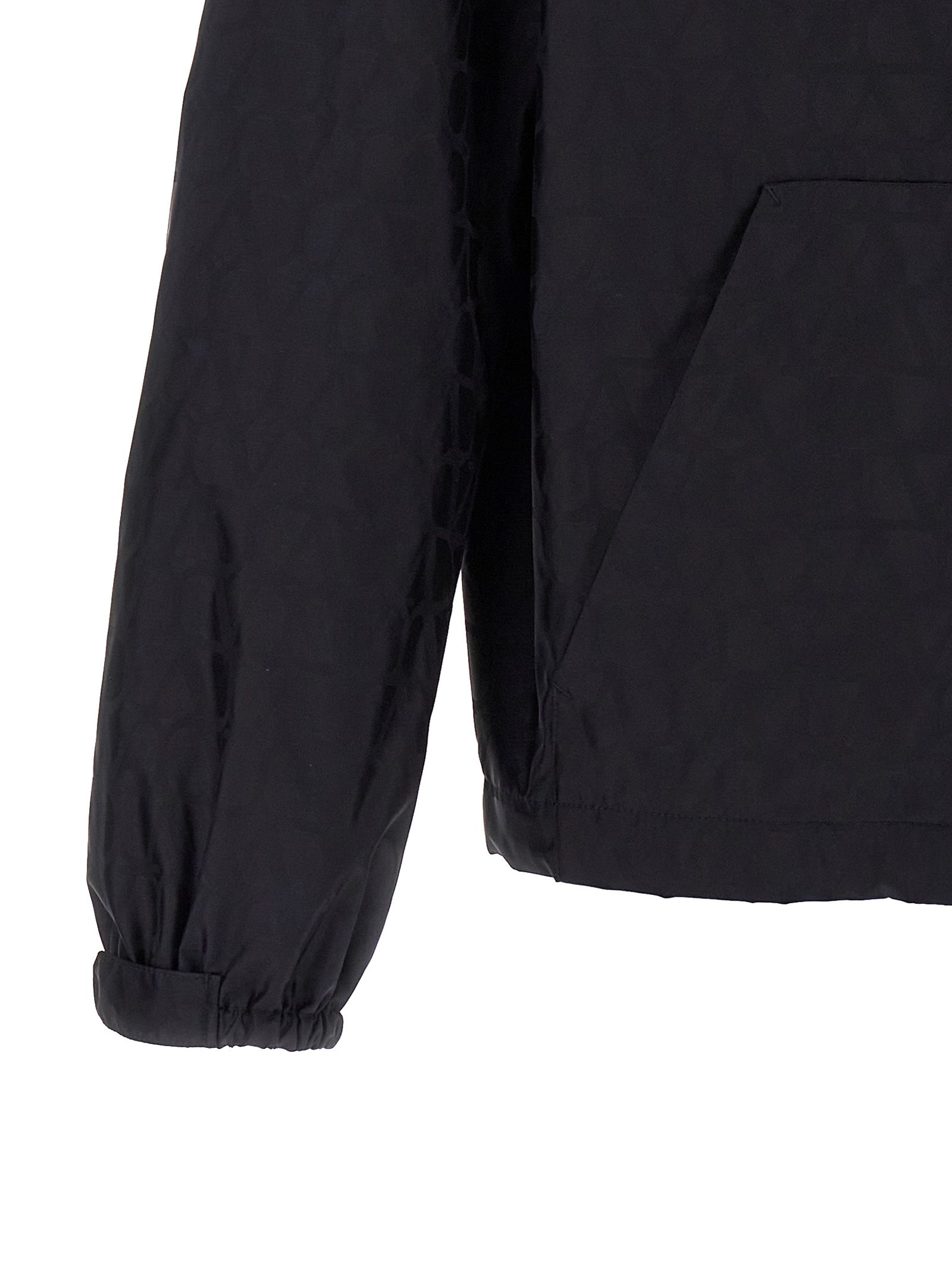 Polyamide Shell Men's Jacket - Valentino Garavani - Modalova