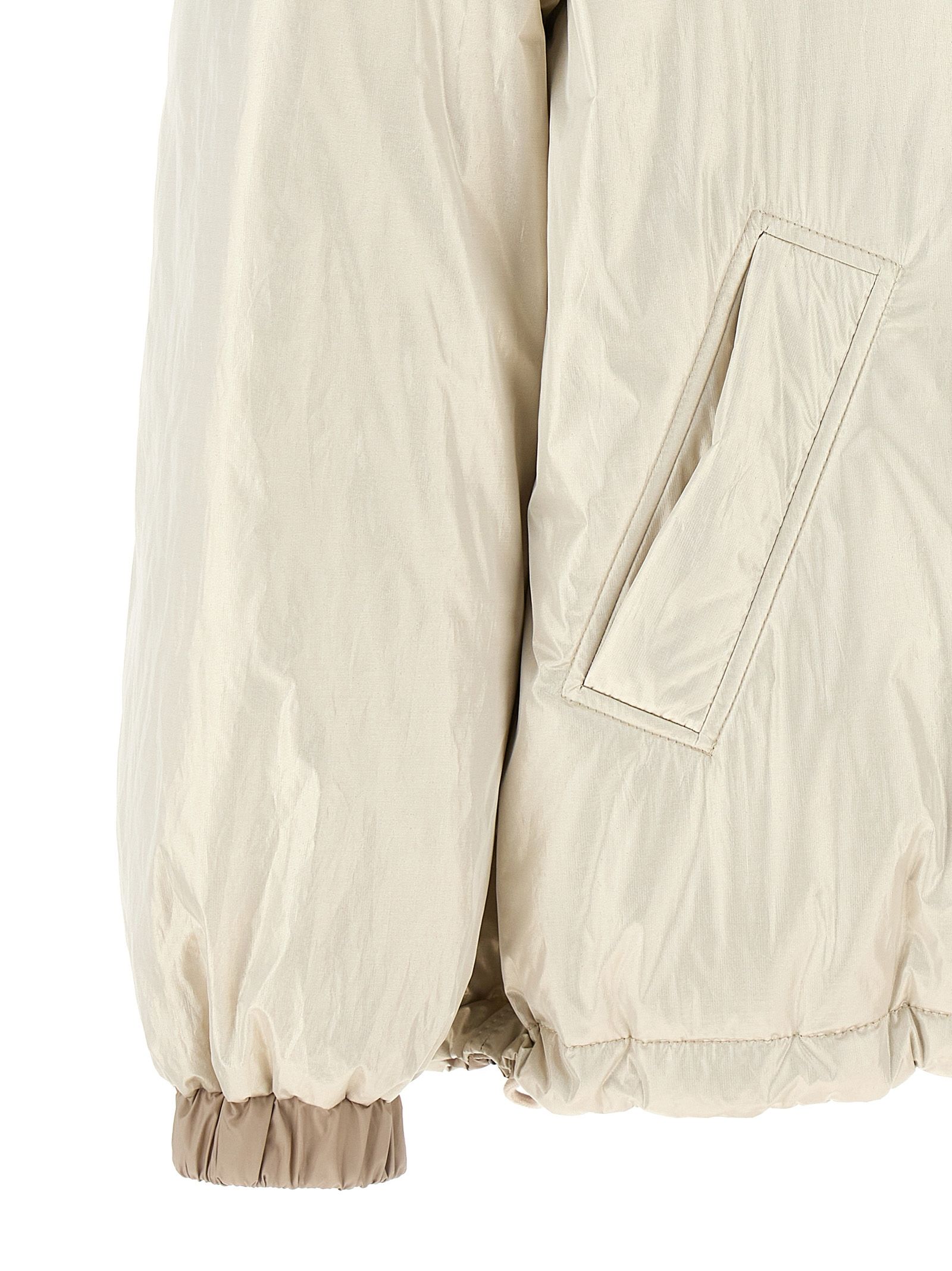 Polyester Full-Length Women's Jacket - Brunello Cucinelli - Modalova