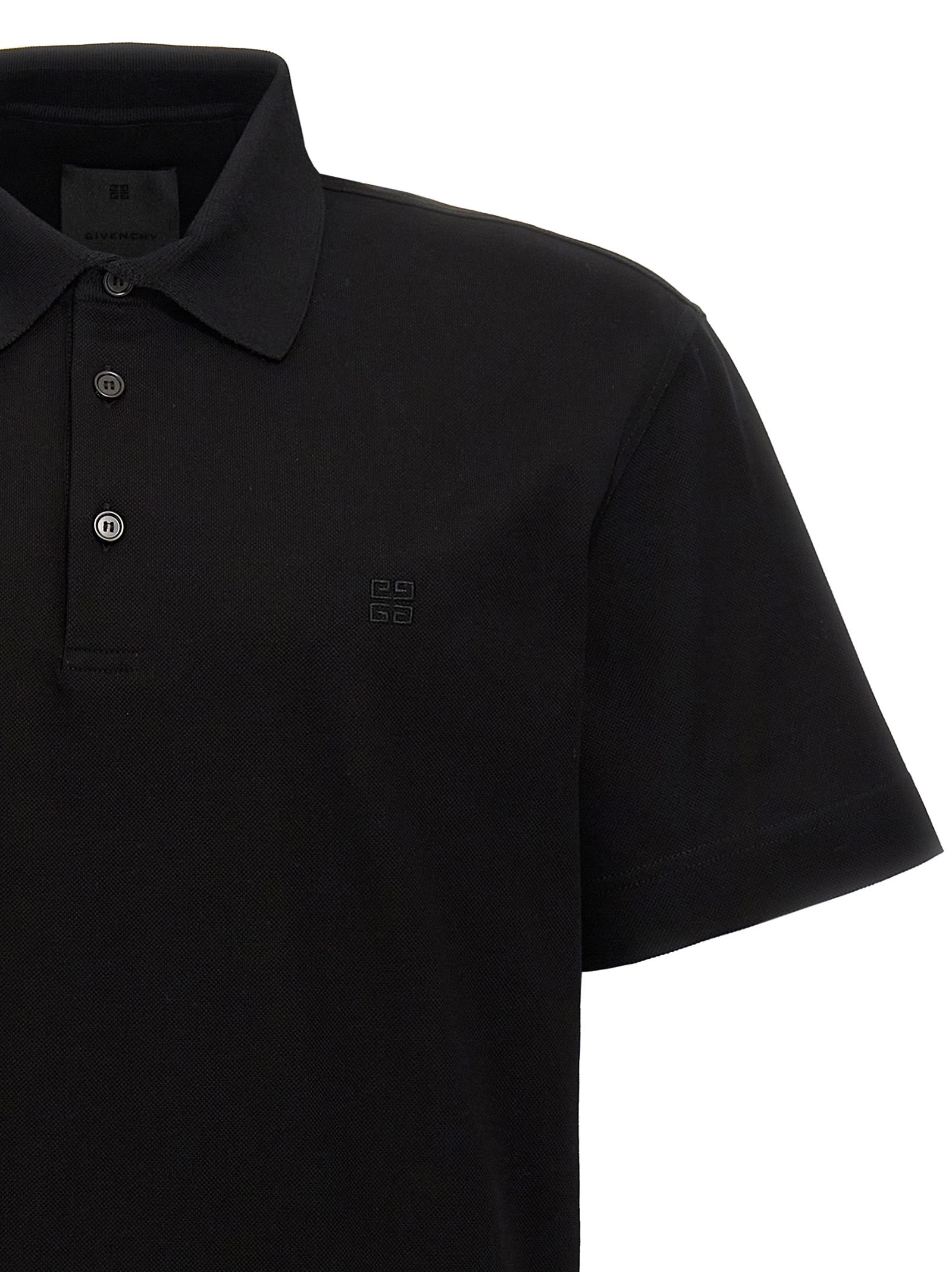 Cotton Polo Men's Shirt - Givenchy - Modalova
