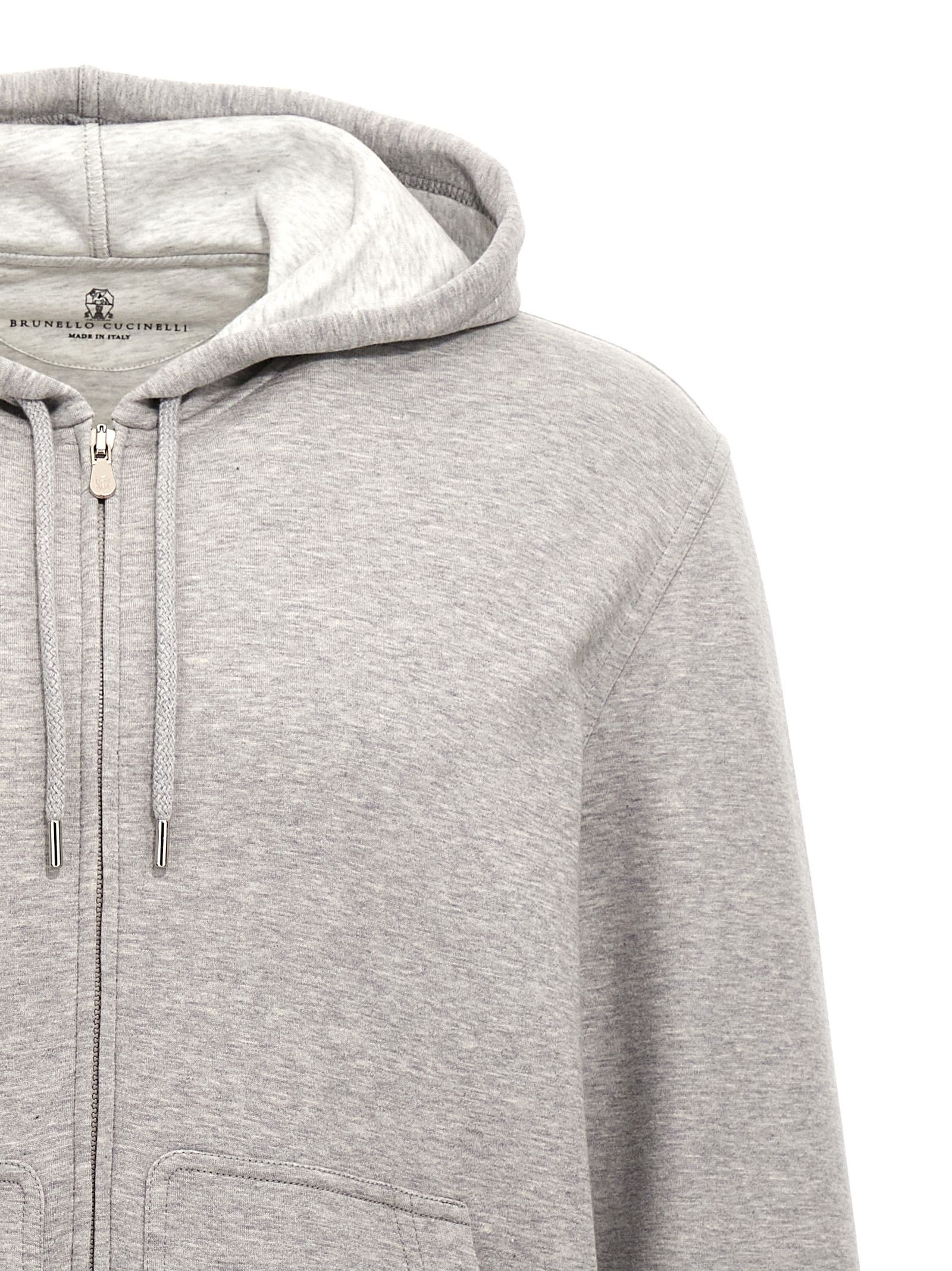 Cotton Men's Sweatshirt - Brunello Cucinelli - Modalova