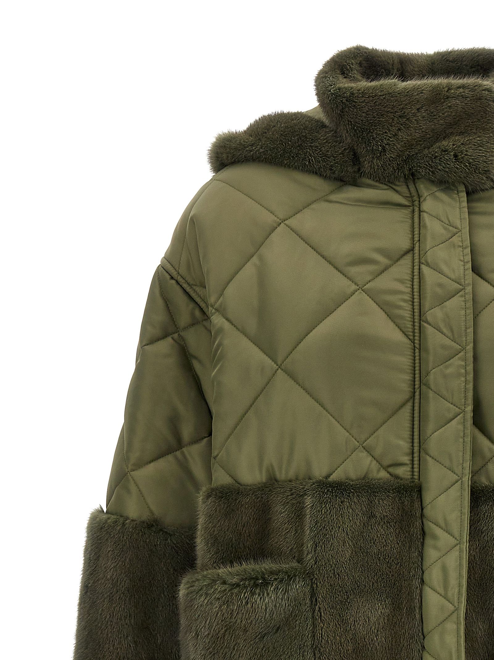 Polyester Women's Coat - BLANCHA - Modalova