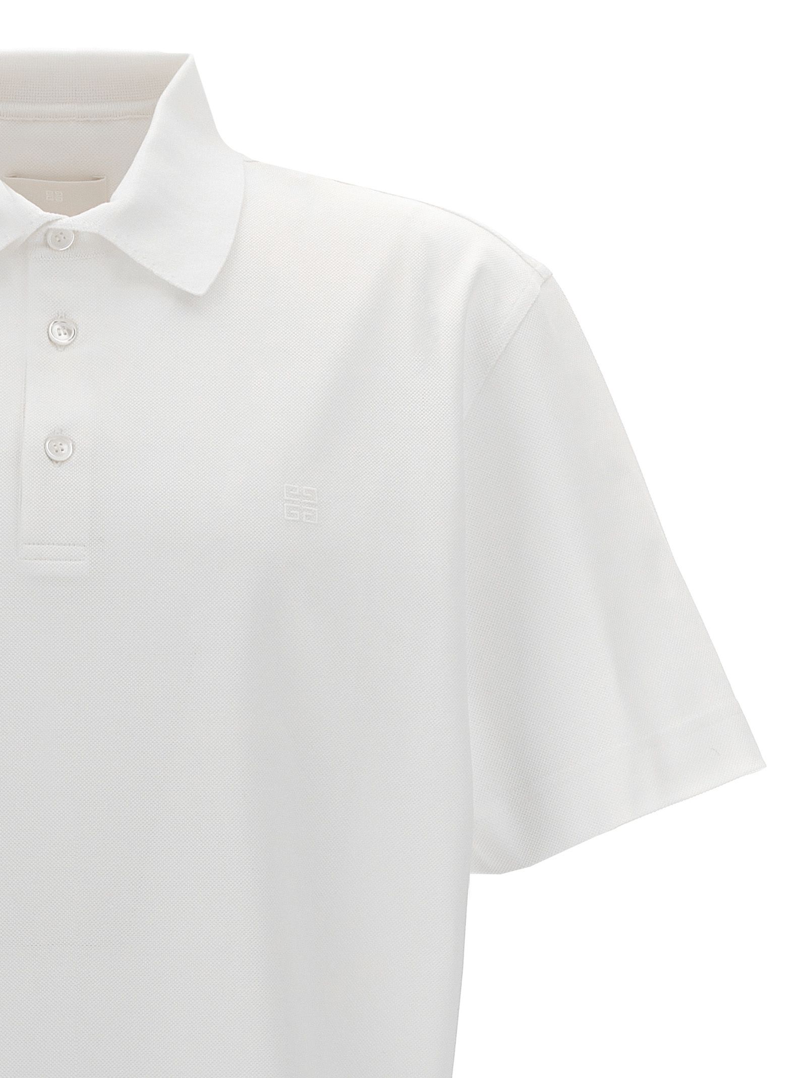 Cotton Polo Men's Shirt - Givenchy - Modalova