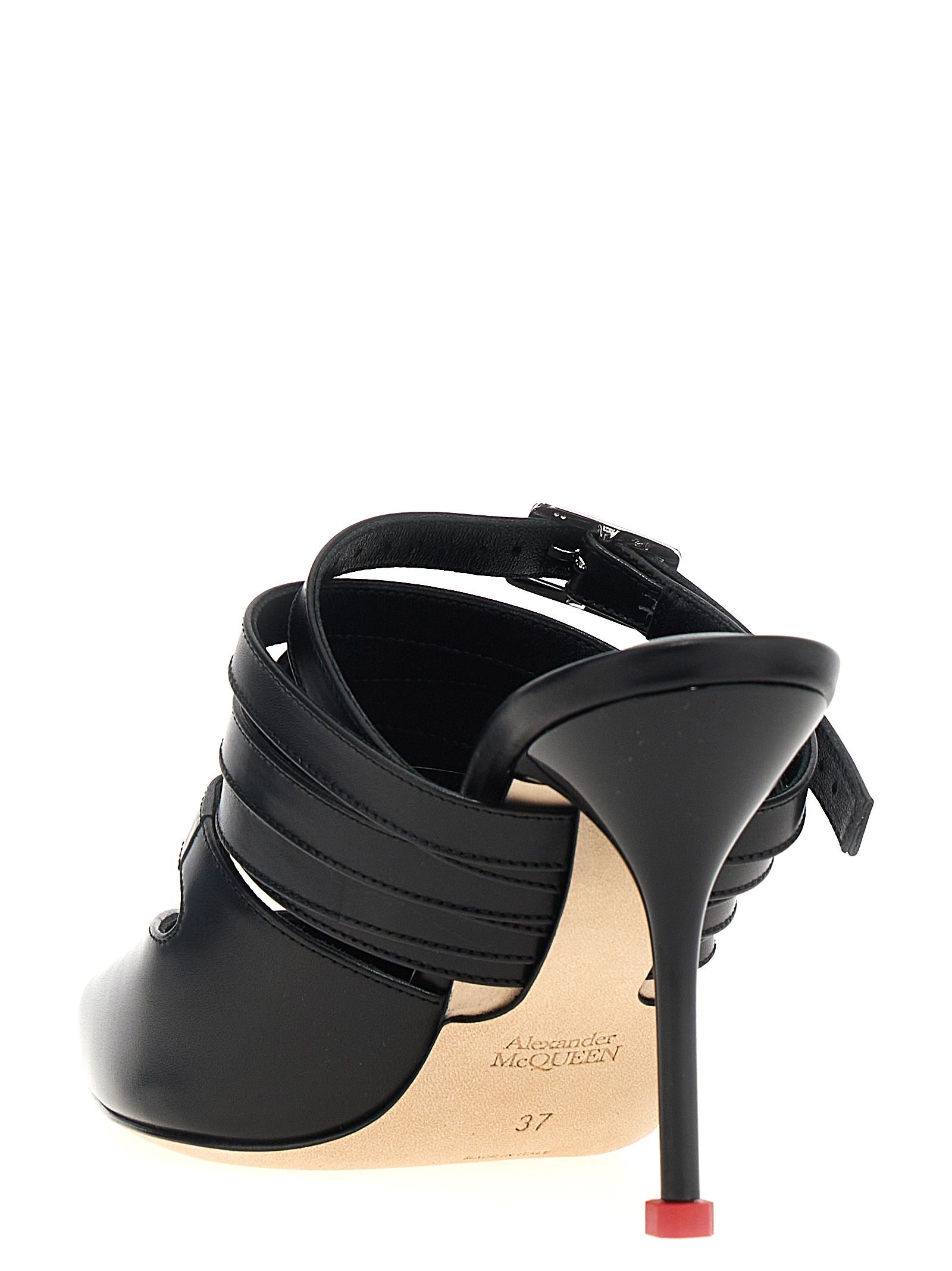 Cowhide High Heel Women's Pumps - Alexander McQueen - Modalova
