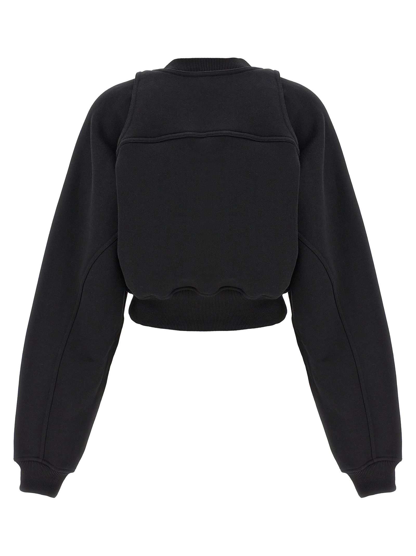Cotton Women's Sweatshirt - Off-White - Modalova