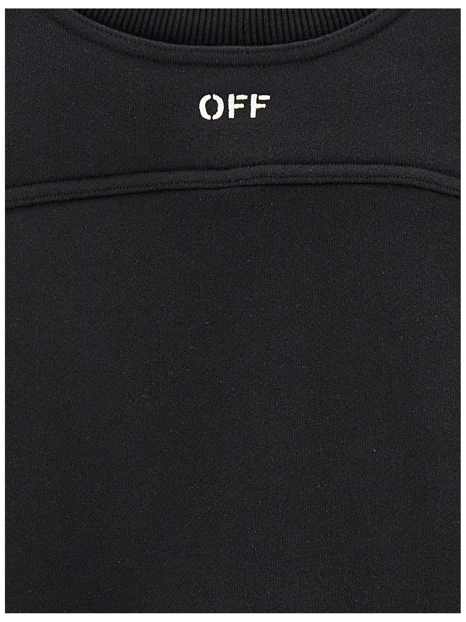 Cotton Women's Sweatshirt - Off-White - Modalova