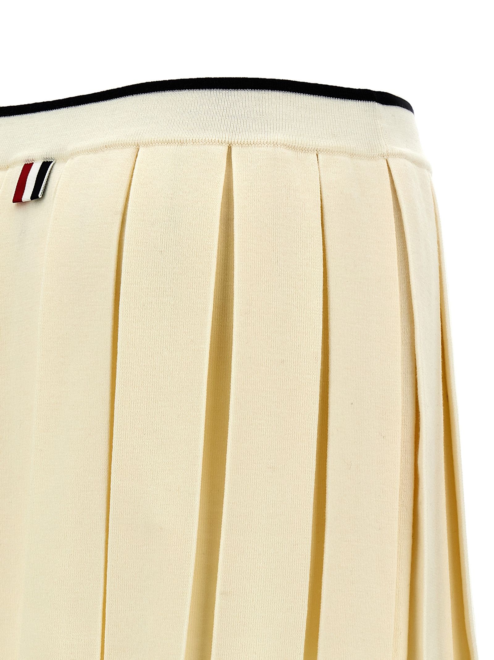 Virgin Wool Long Women's Skirt - Thom Browne - Modalova