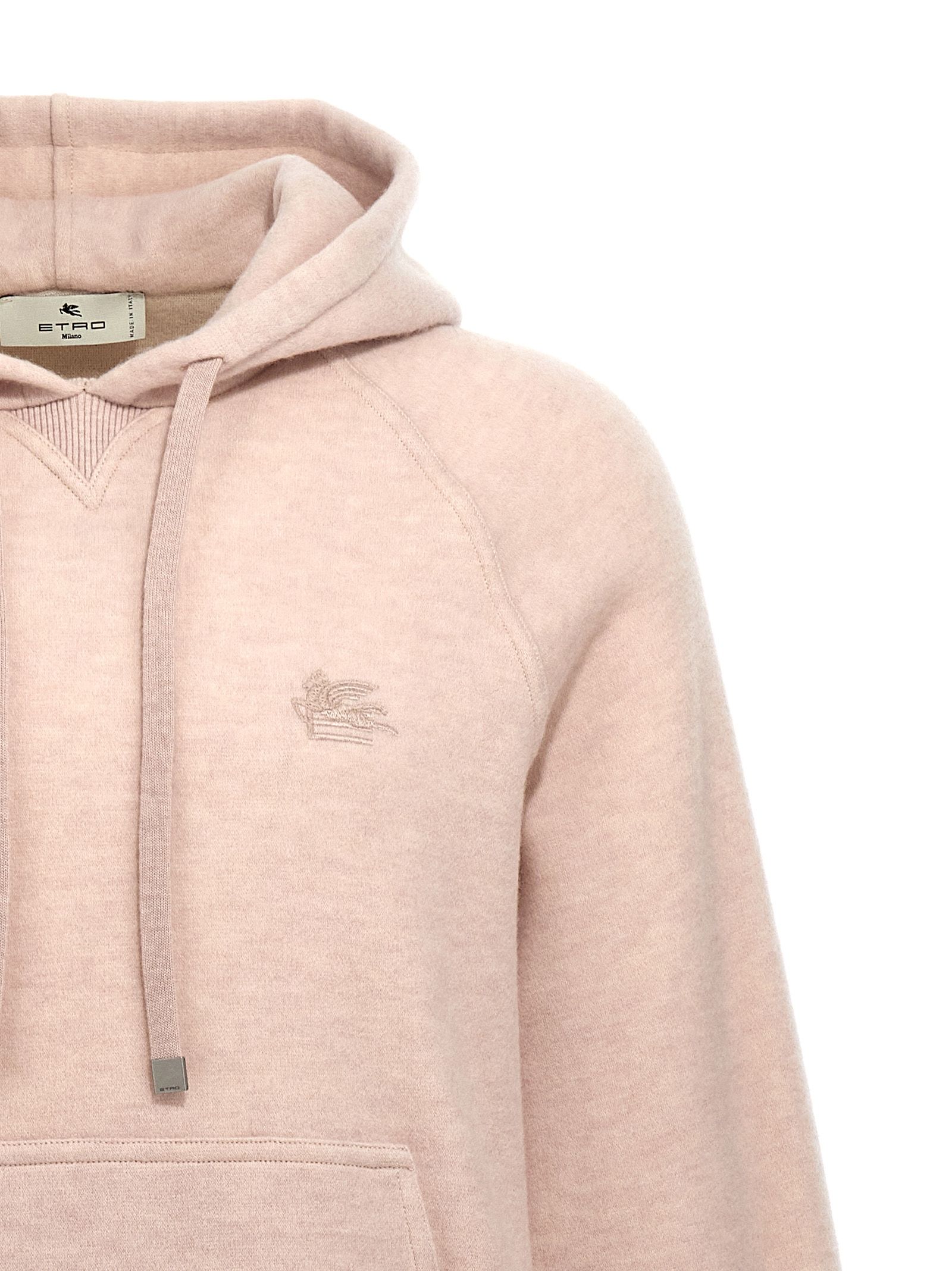 Etro Beige Wool Men's Sweatshirt - Etro - Modalova
