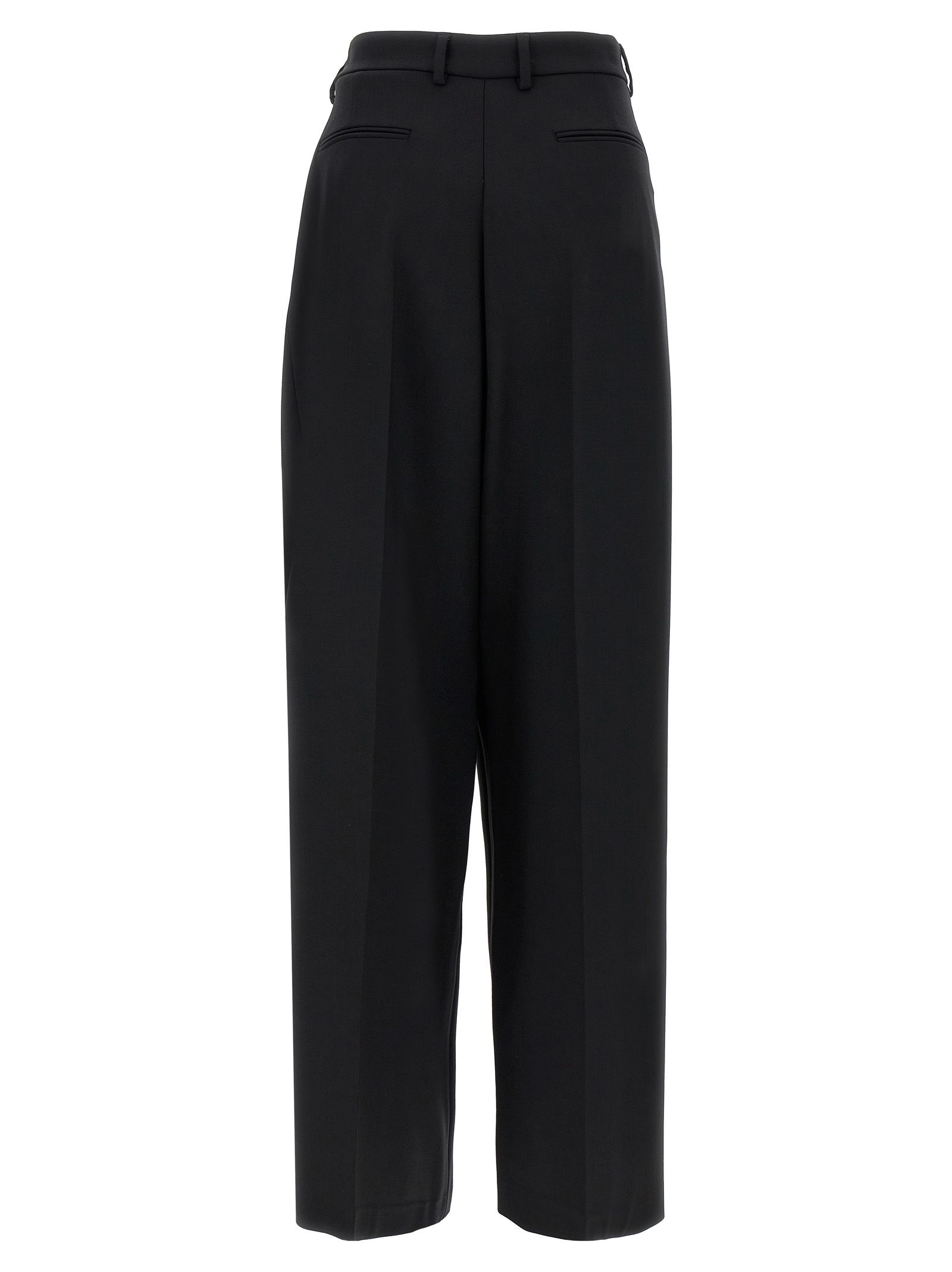 Virgin Wool Casual Women's Pants - Giuseppe Di Morabito - Modalova