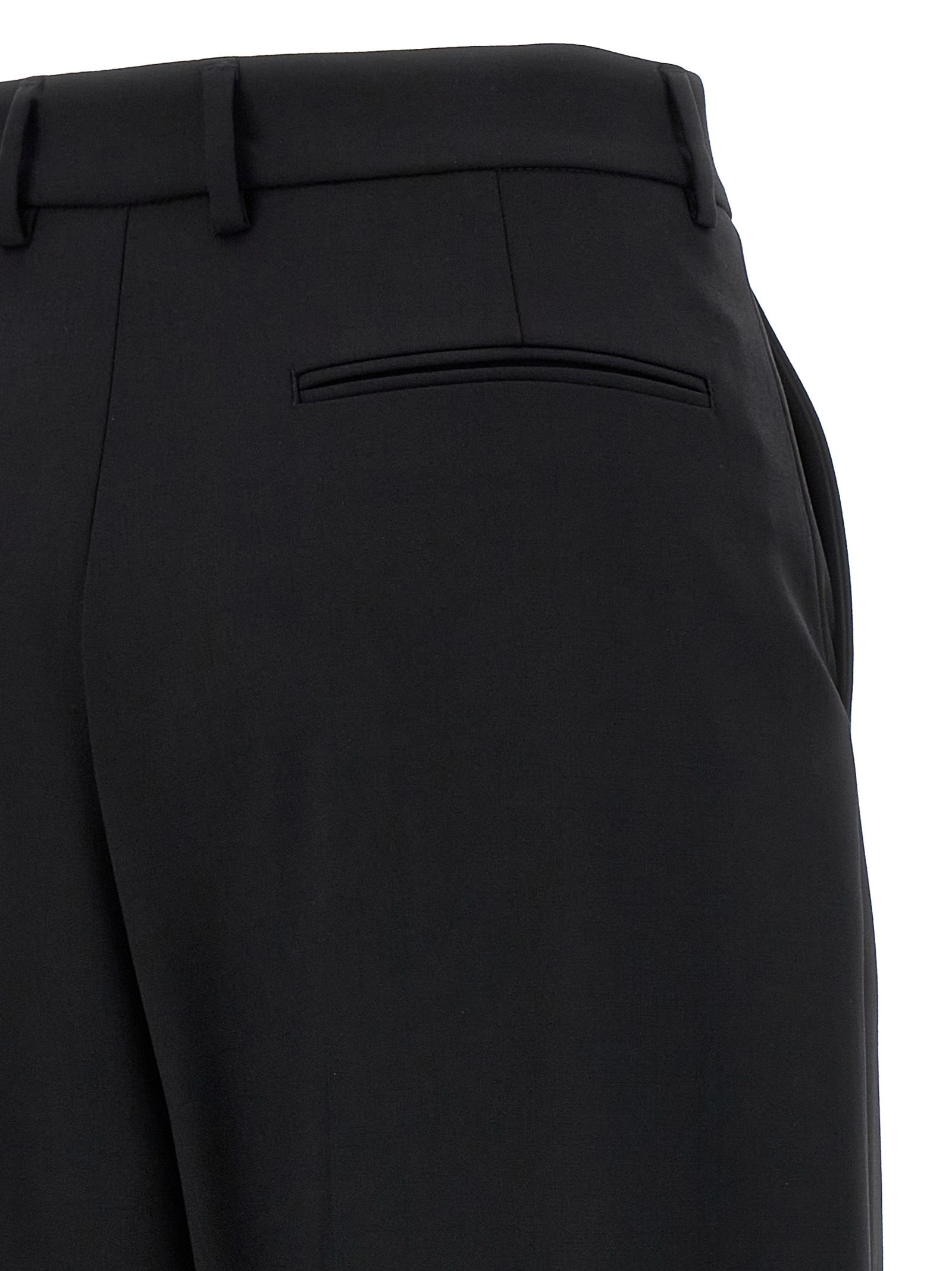 Virgin Wool Casual Women's Pants - Giuseppe Di Morabito - Modalova