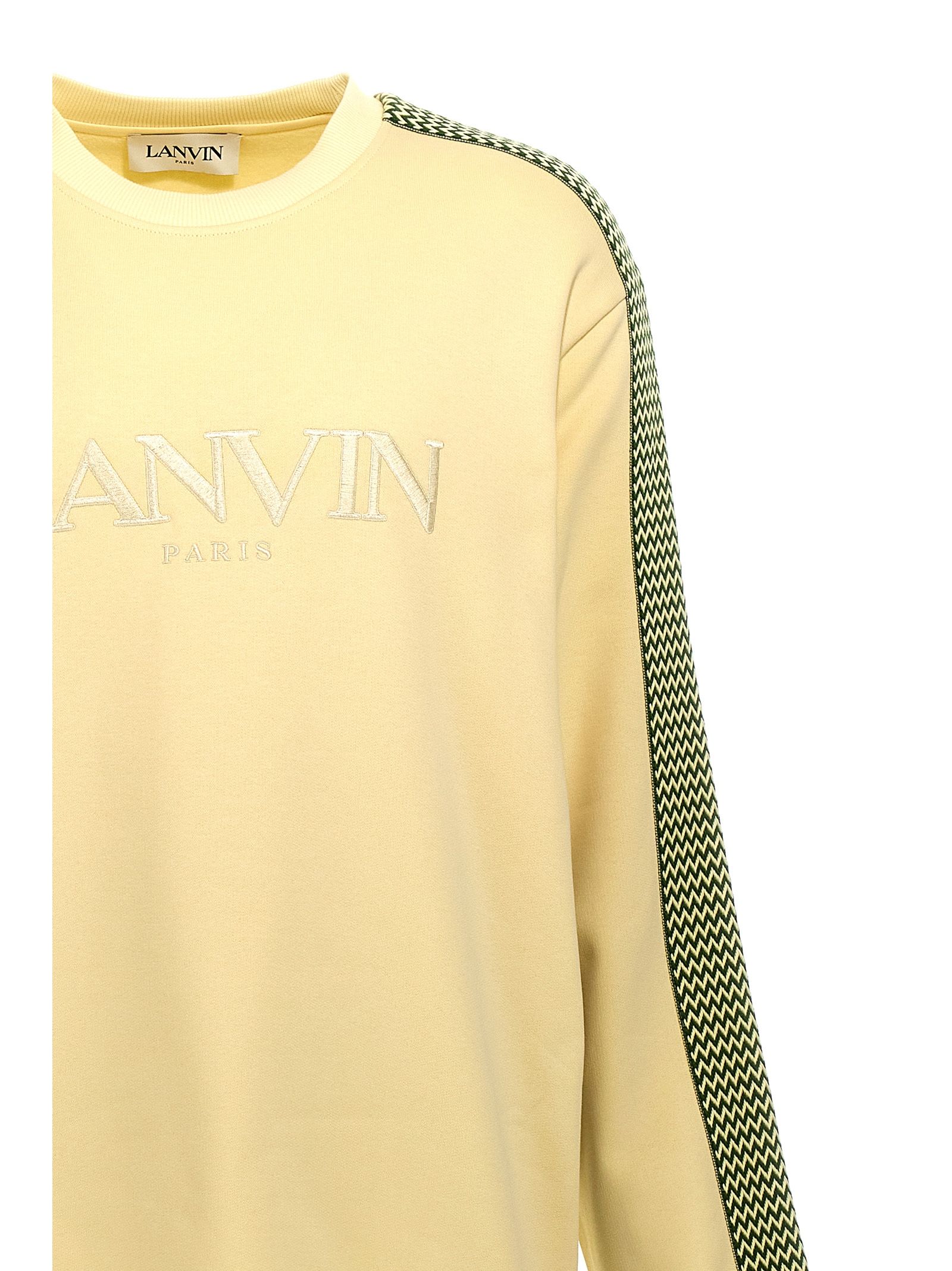 Cotton Men's Sweatshirt - Lanvin - Modalova