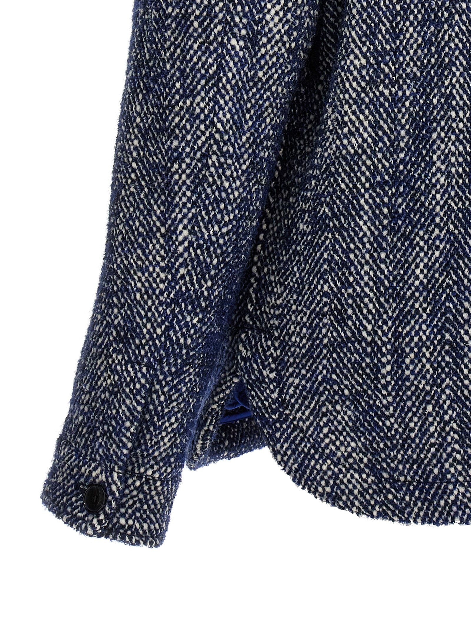 Wool Full-Length Men's Jacket - Etro - Modalova