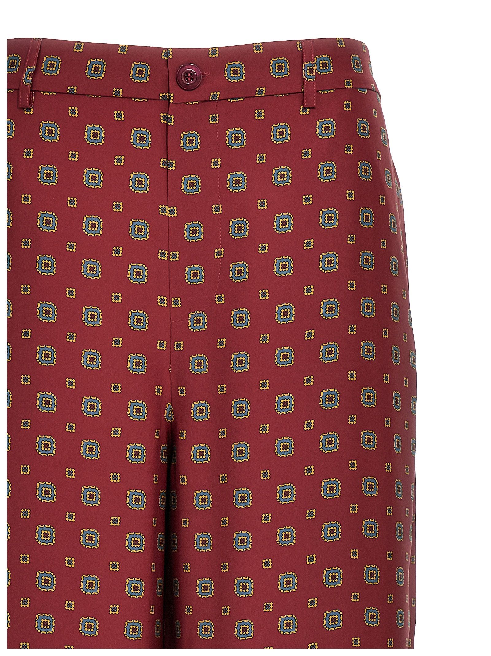 Silk Casual Women's Pants - Moschino - Modalova