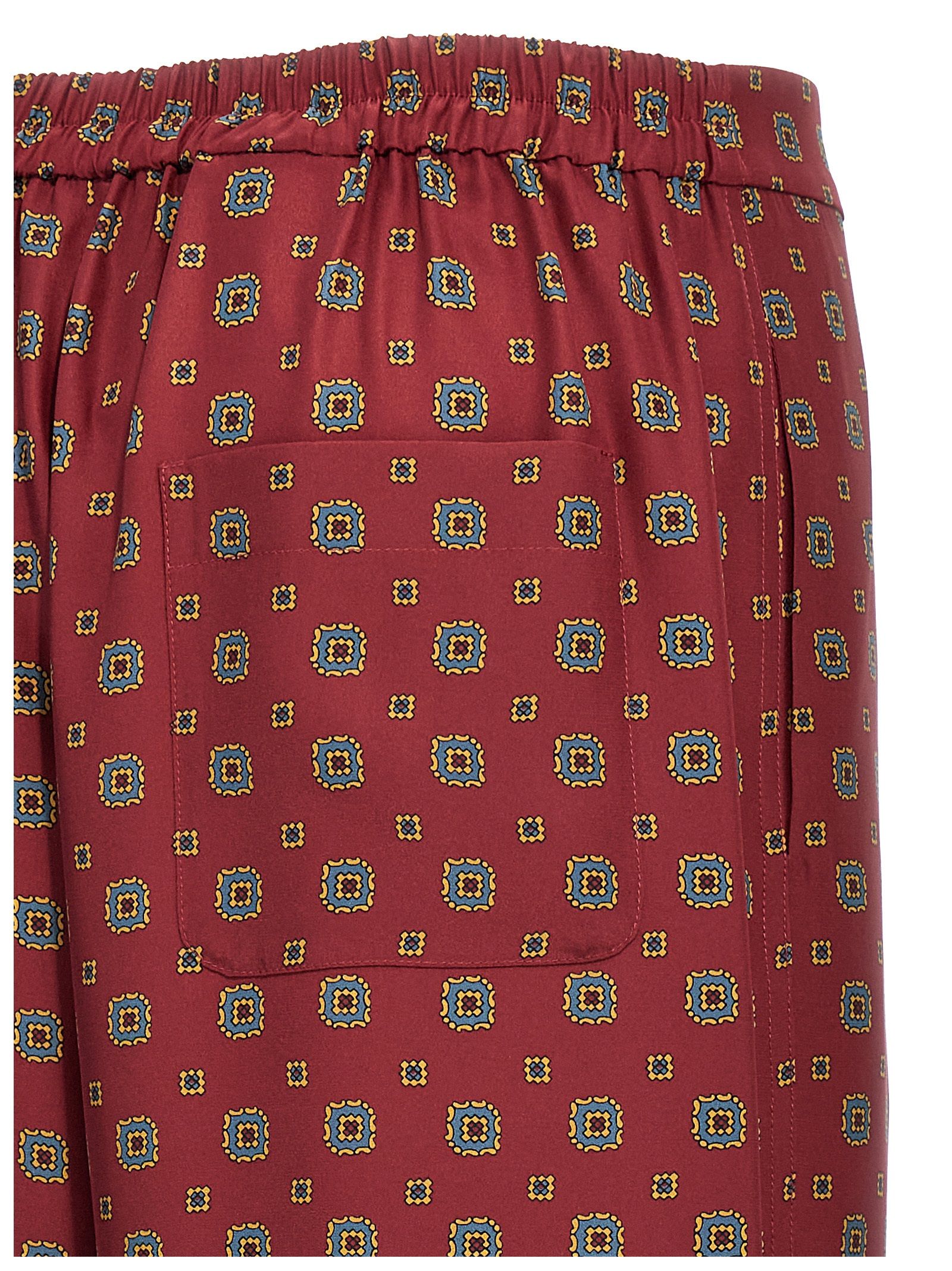 Silk Casual Women's Pants - Moschino - Modalova