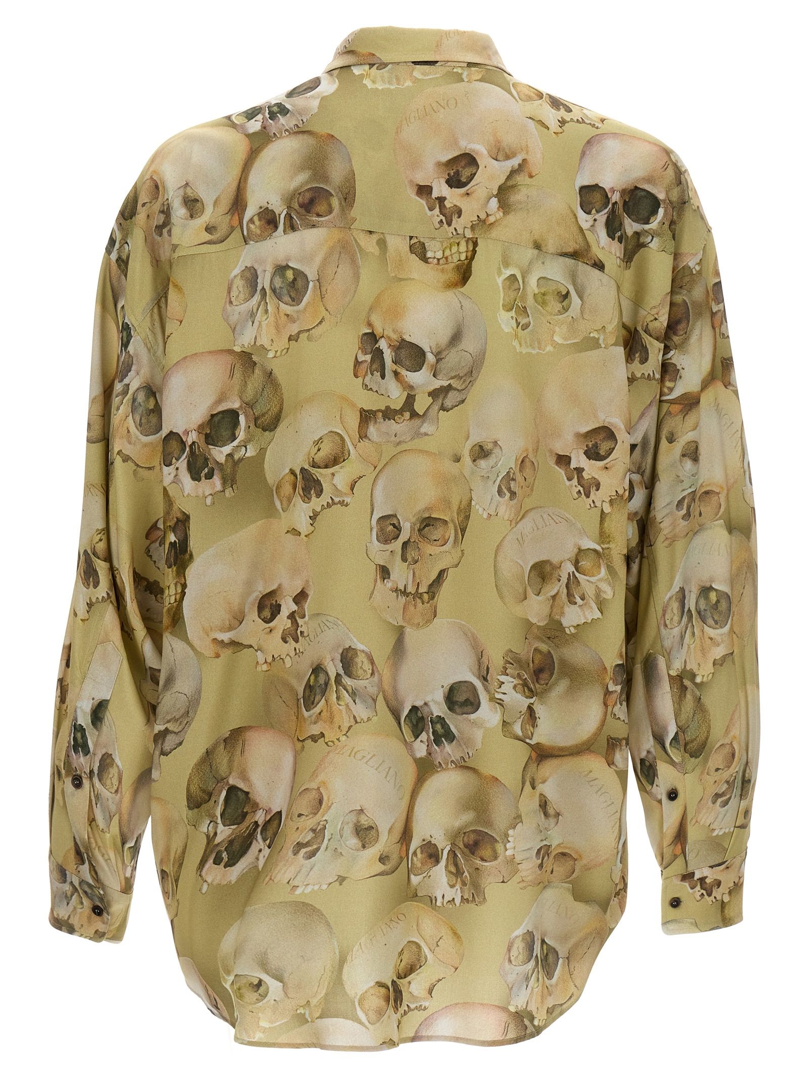 Viscose Men's Blouse - Magliano - Modalova
