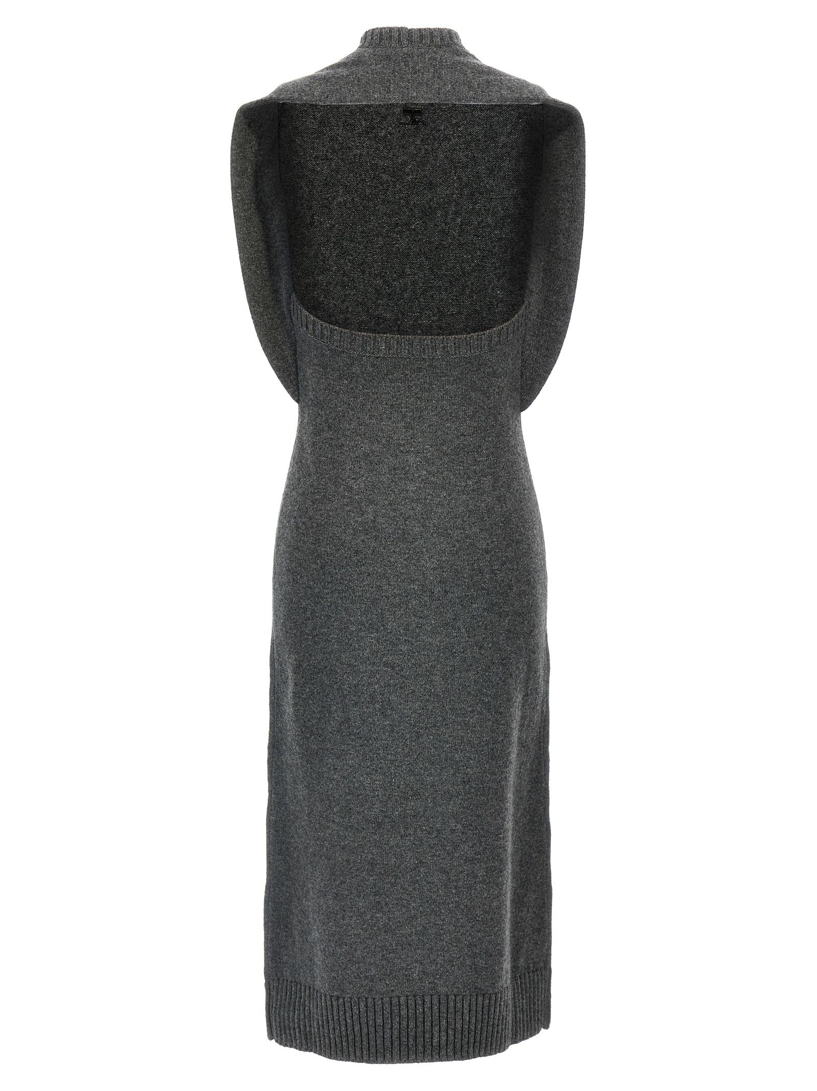 Wool Midi Women's Dress - Courrèges - Modalova
