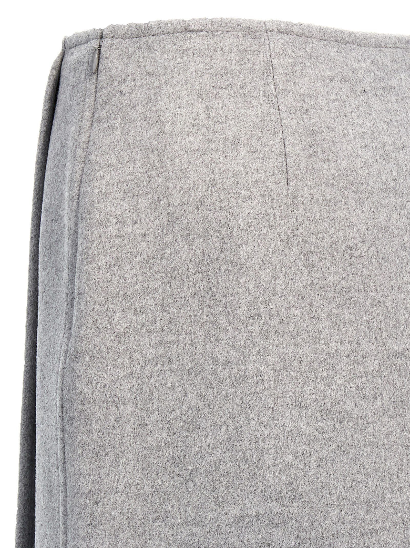 Wool Long Women's Skirt - Tory Burch - Modalova