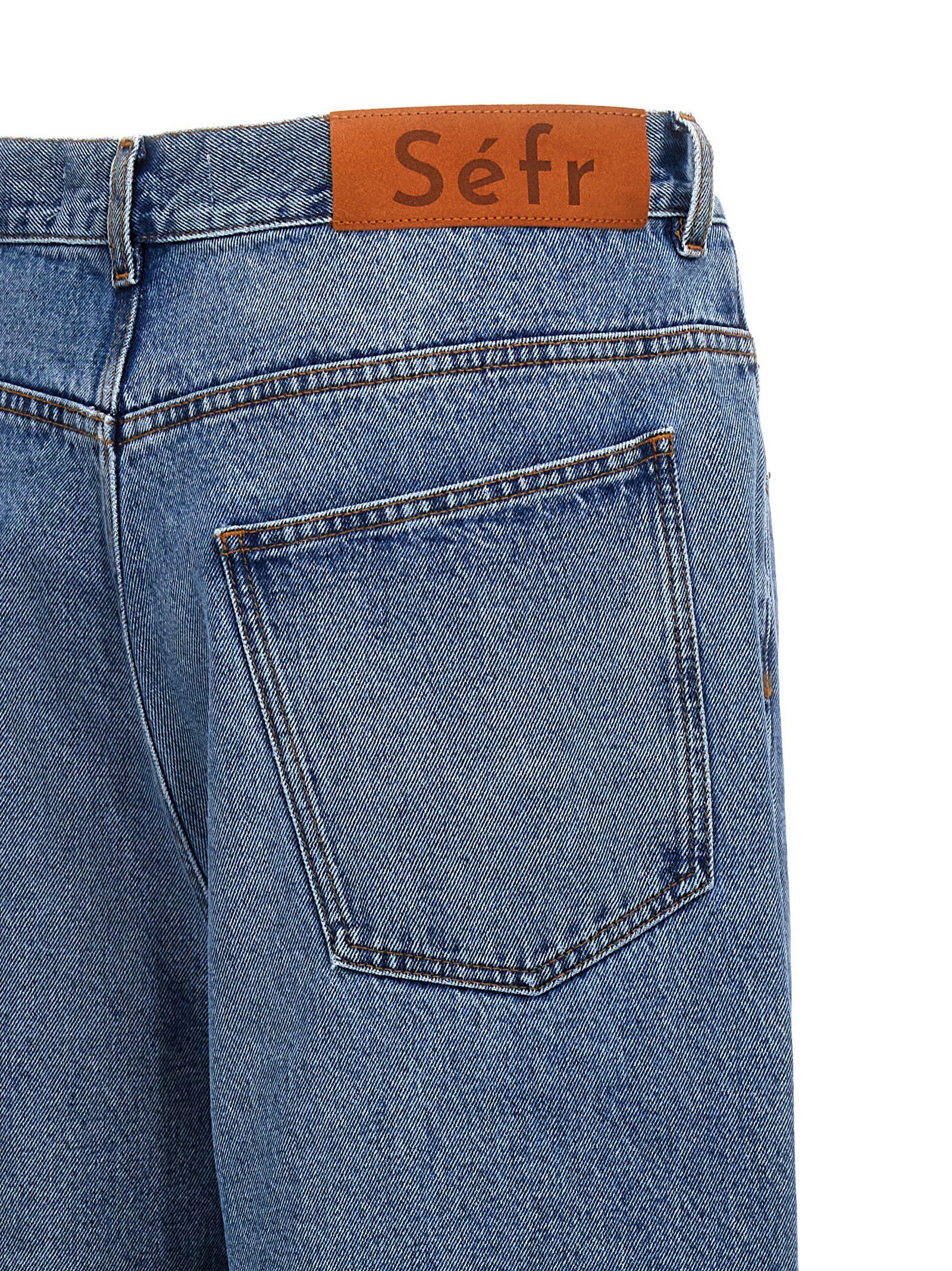 SÉFR Blue Cotton Jeans Men's Denim - SÉFR - Modalova