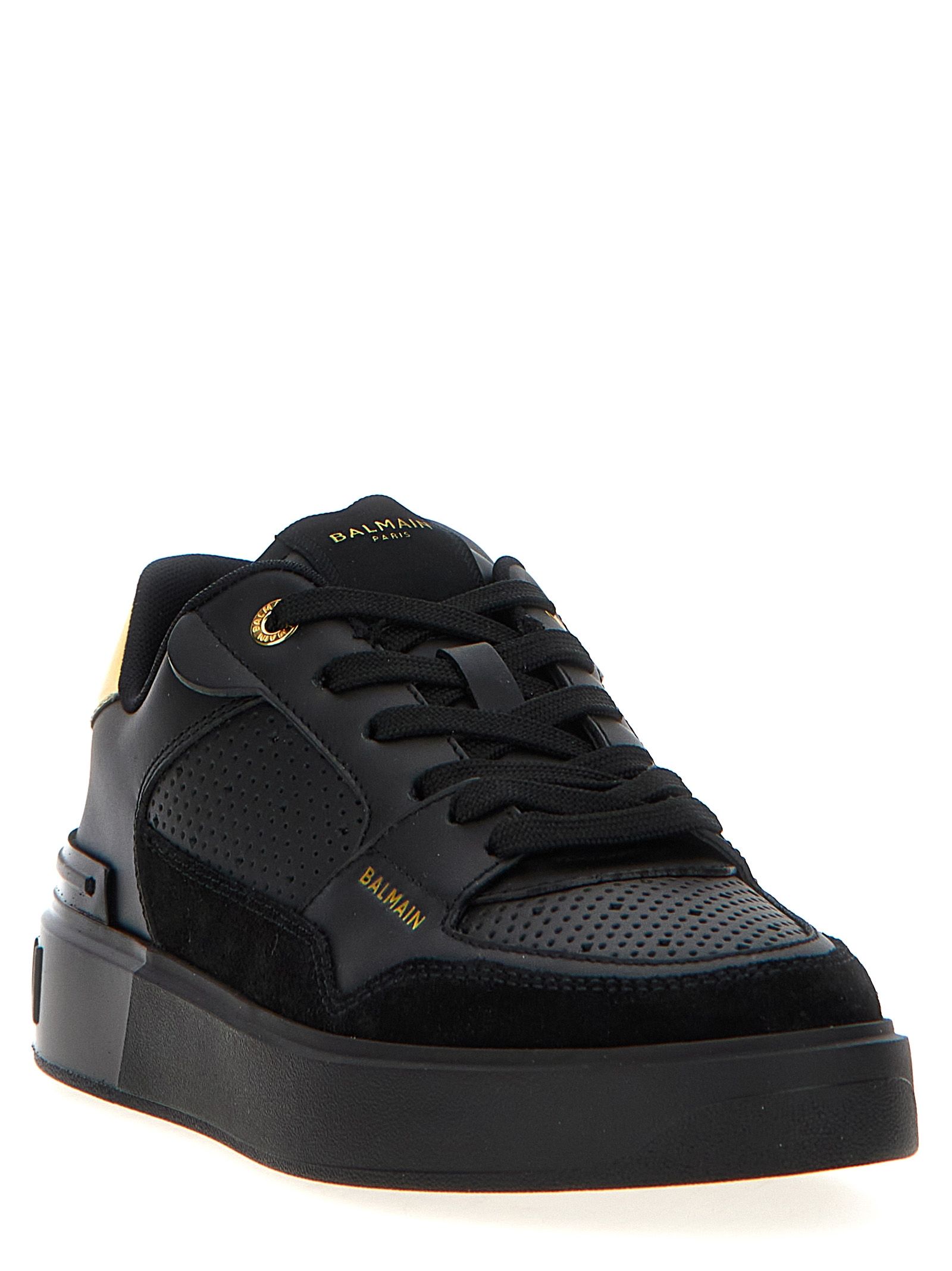Calfskin Women's Sneakers - Balmain - Modalova