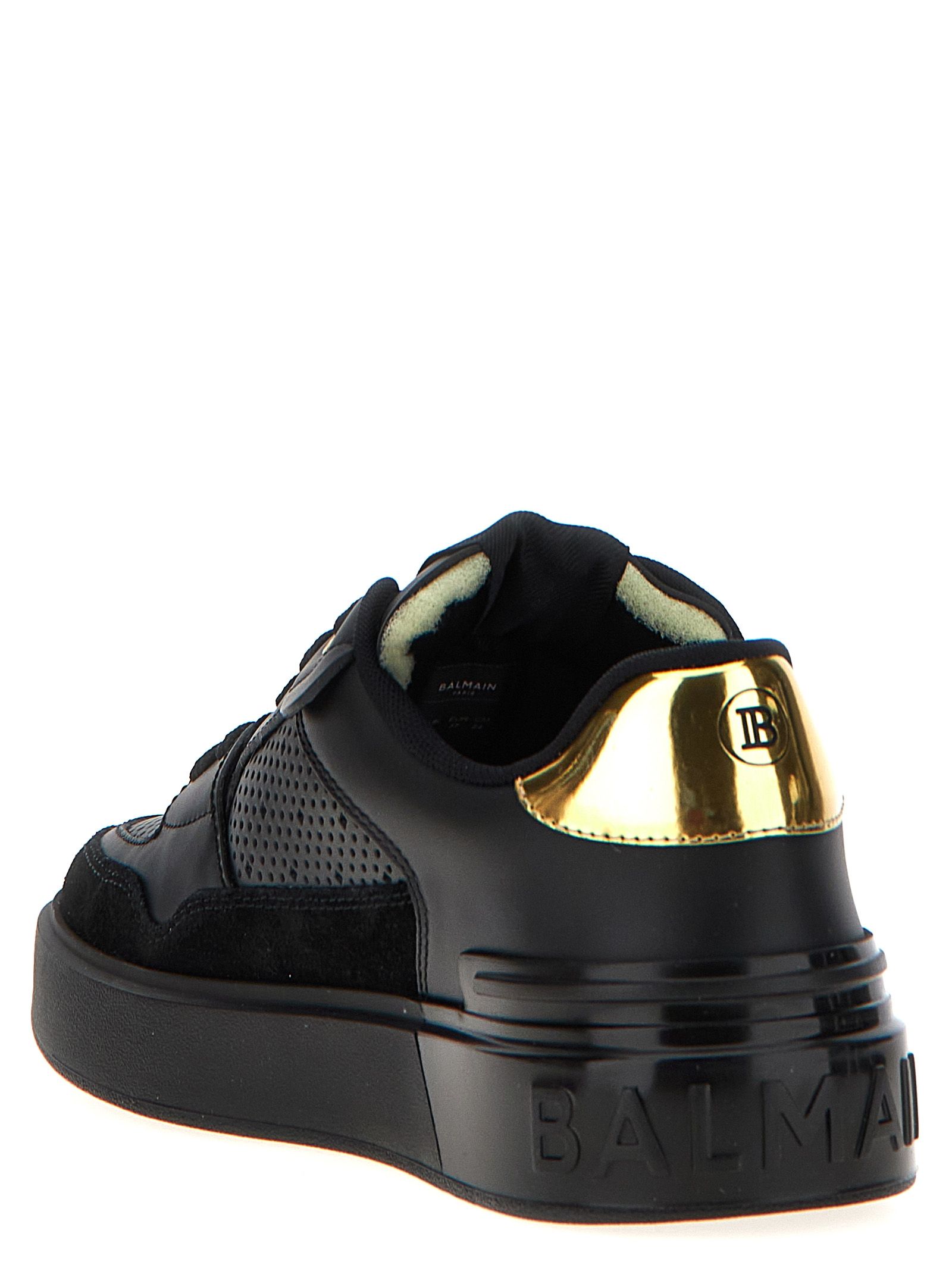 Calfskin Women's Sneakers - Balmain - Modalova