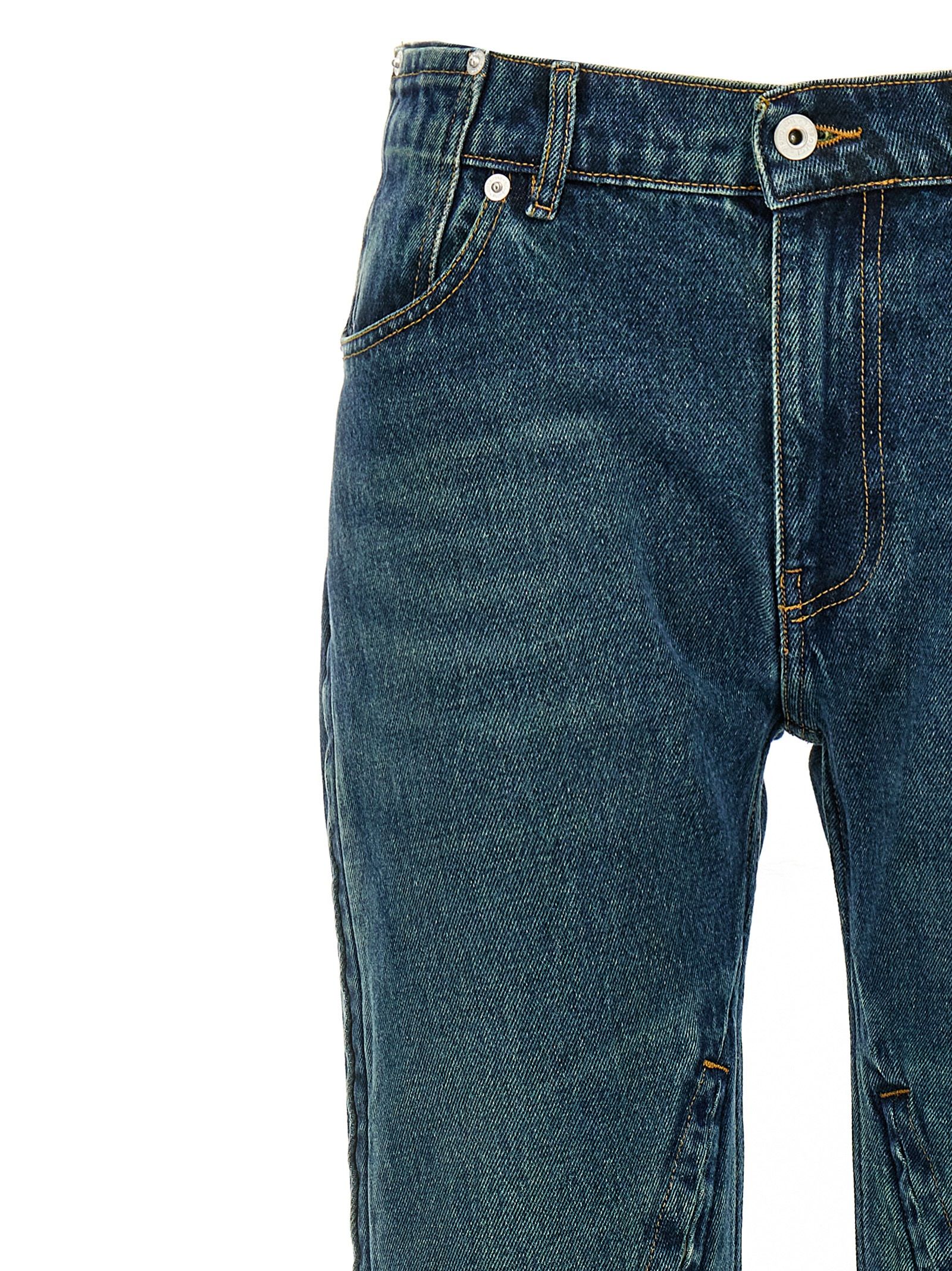 Cotton Flared Women's Jeans - Y/PROJECT - Modalova