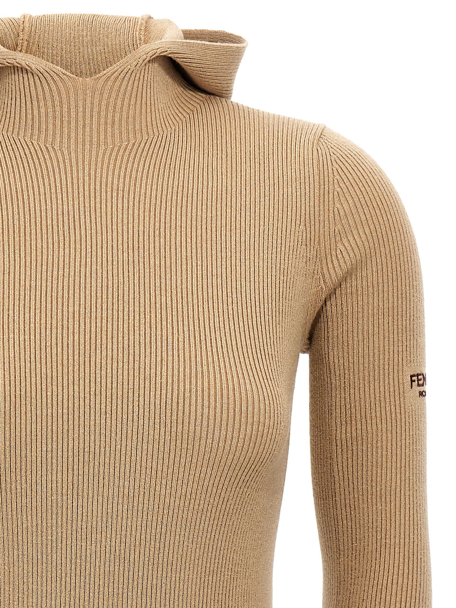 Wool Short Women's Dress - Fendi - Modalova