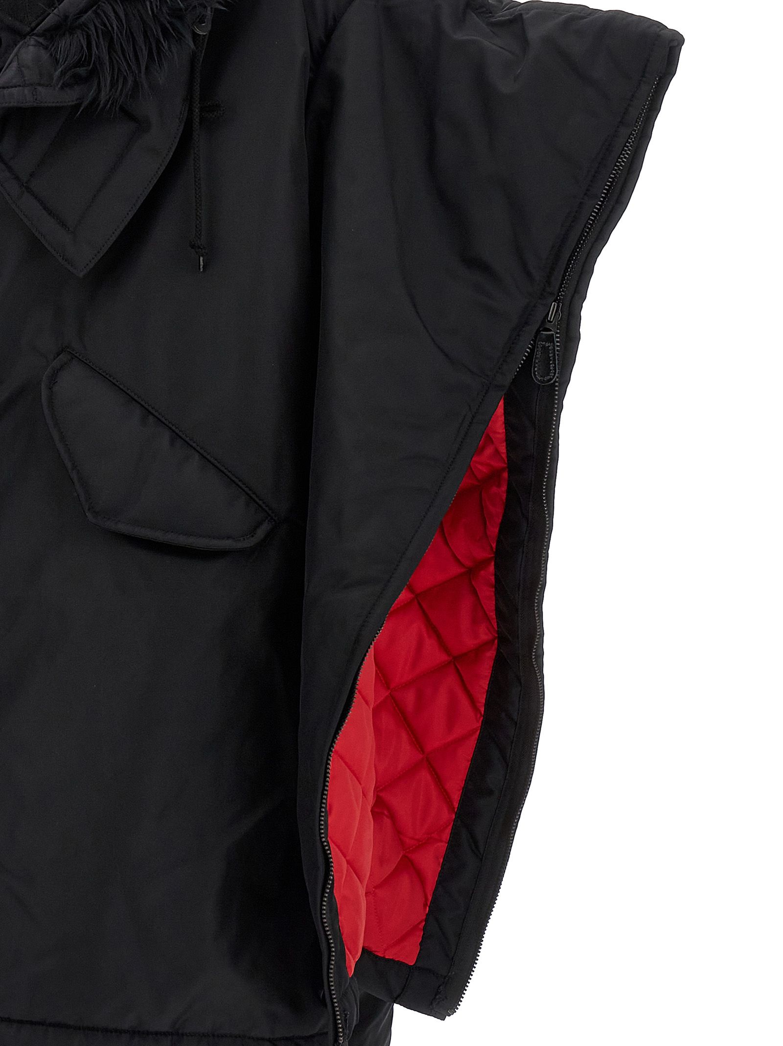 Nylon Full-Length Women's Jacket - Junya Watanabe - Modalova