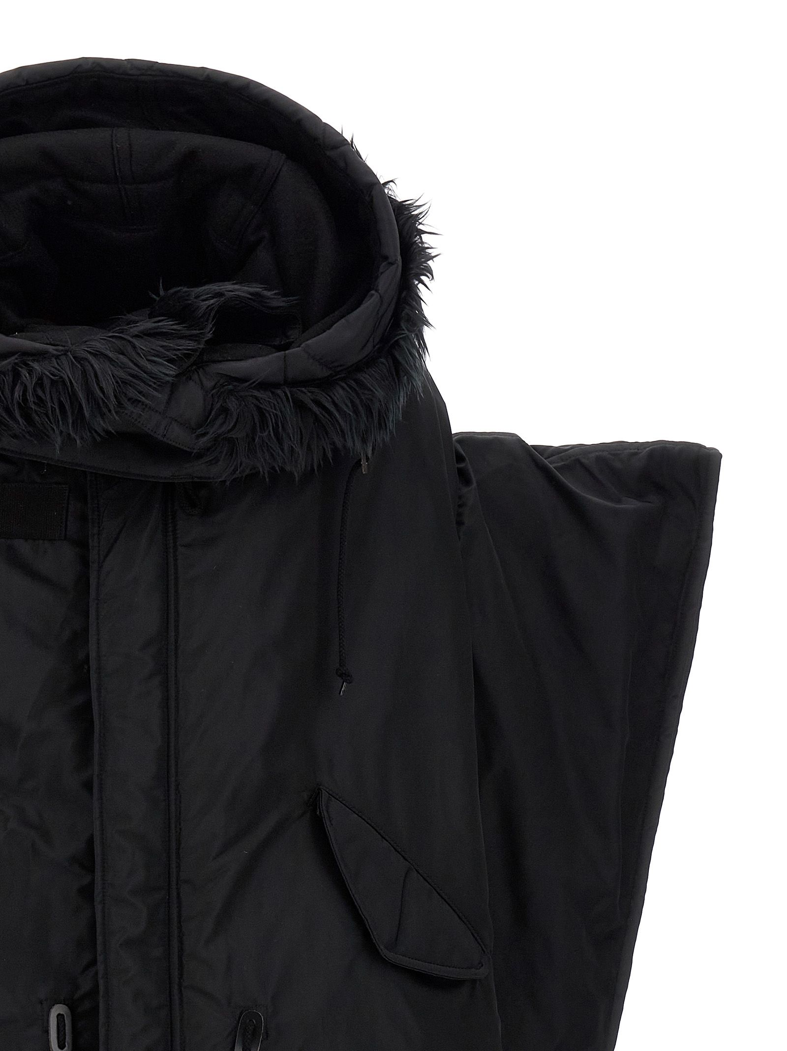 Nylon Full-Length Women's Jacket - Junya Watanabe - Modalova