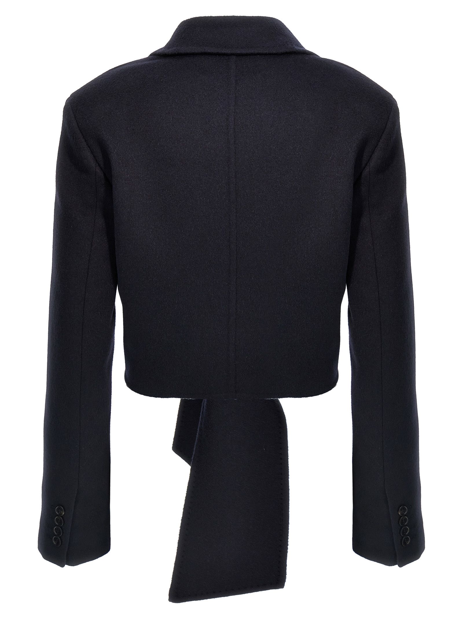 Wool Full-Length Women's Jacket - Max Mara - Modalova