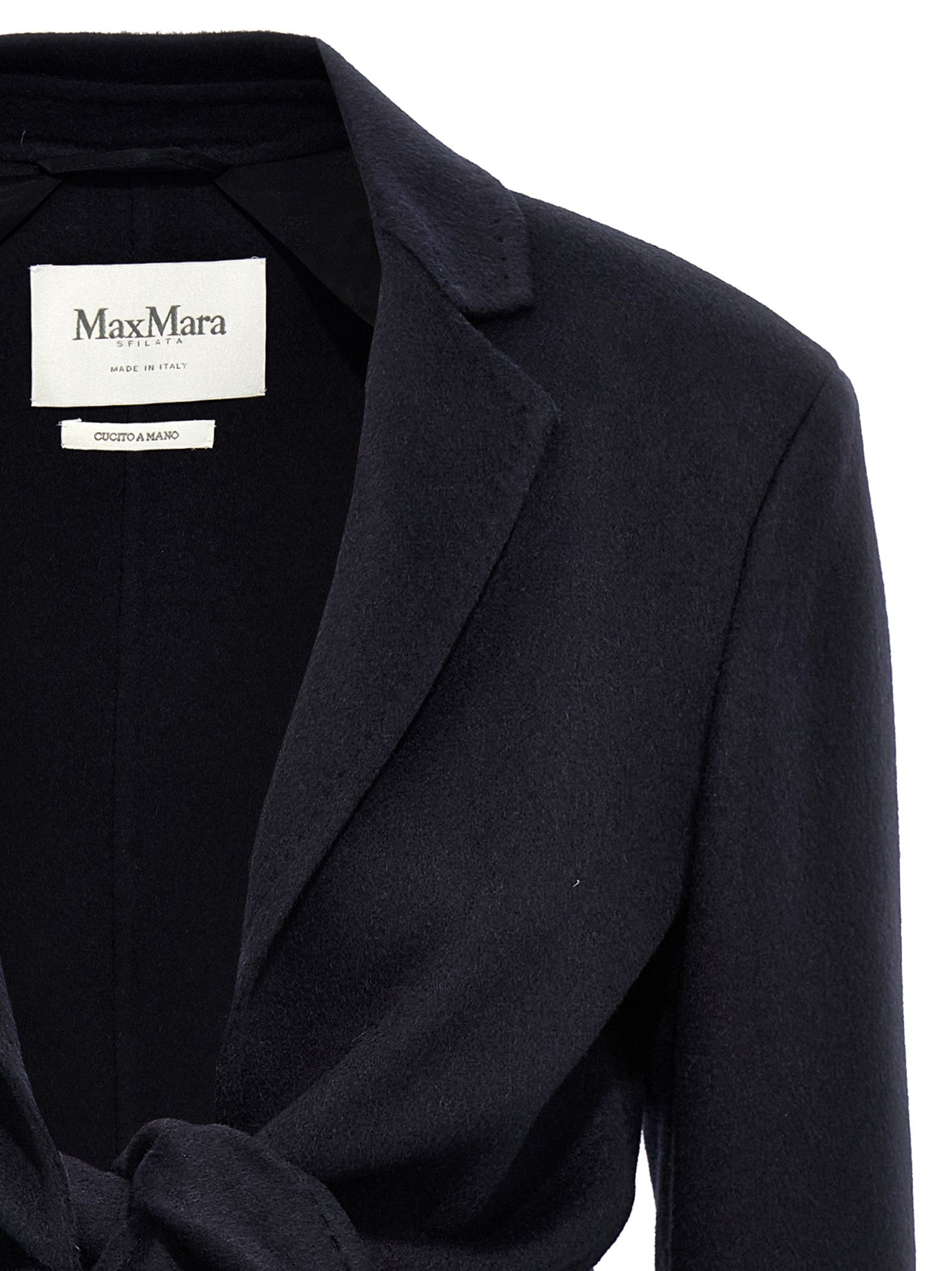 Wool Full-Length Women's Jacket - Max Mara - Modalova