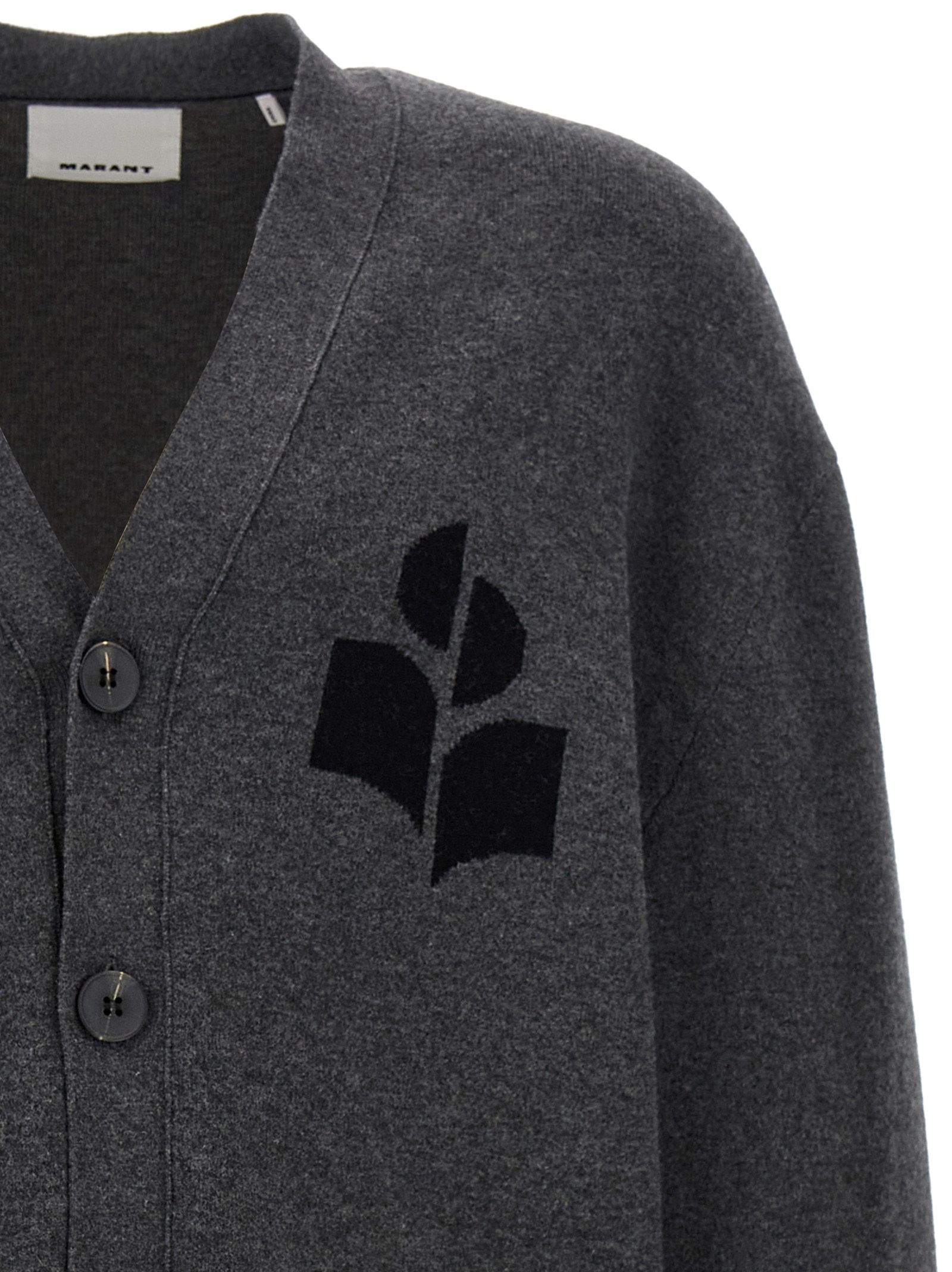 Cotton Men's Cardigan - Isabel Marant - Modalova